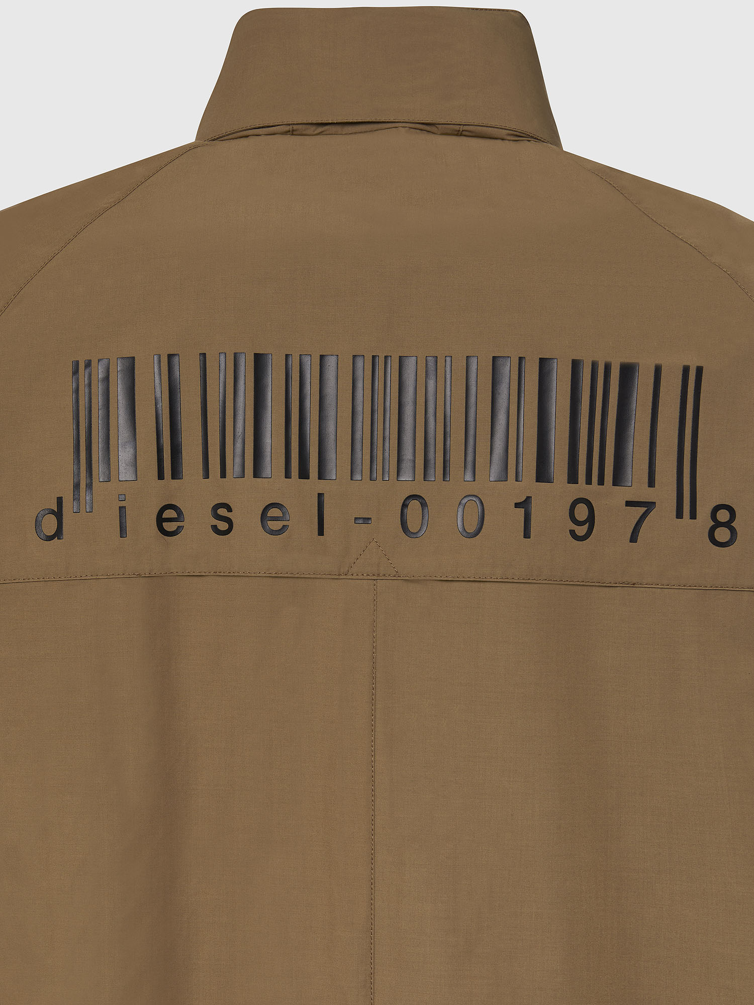 J-ACKER Man: Long jacket in techno-poplin | Diesel