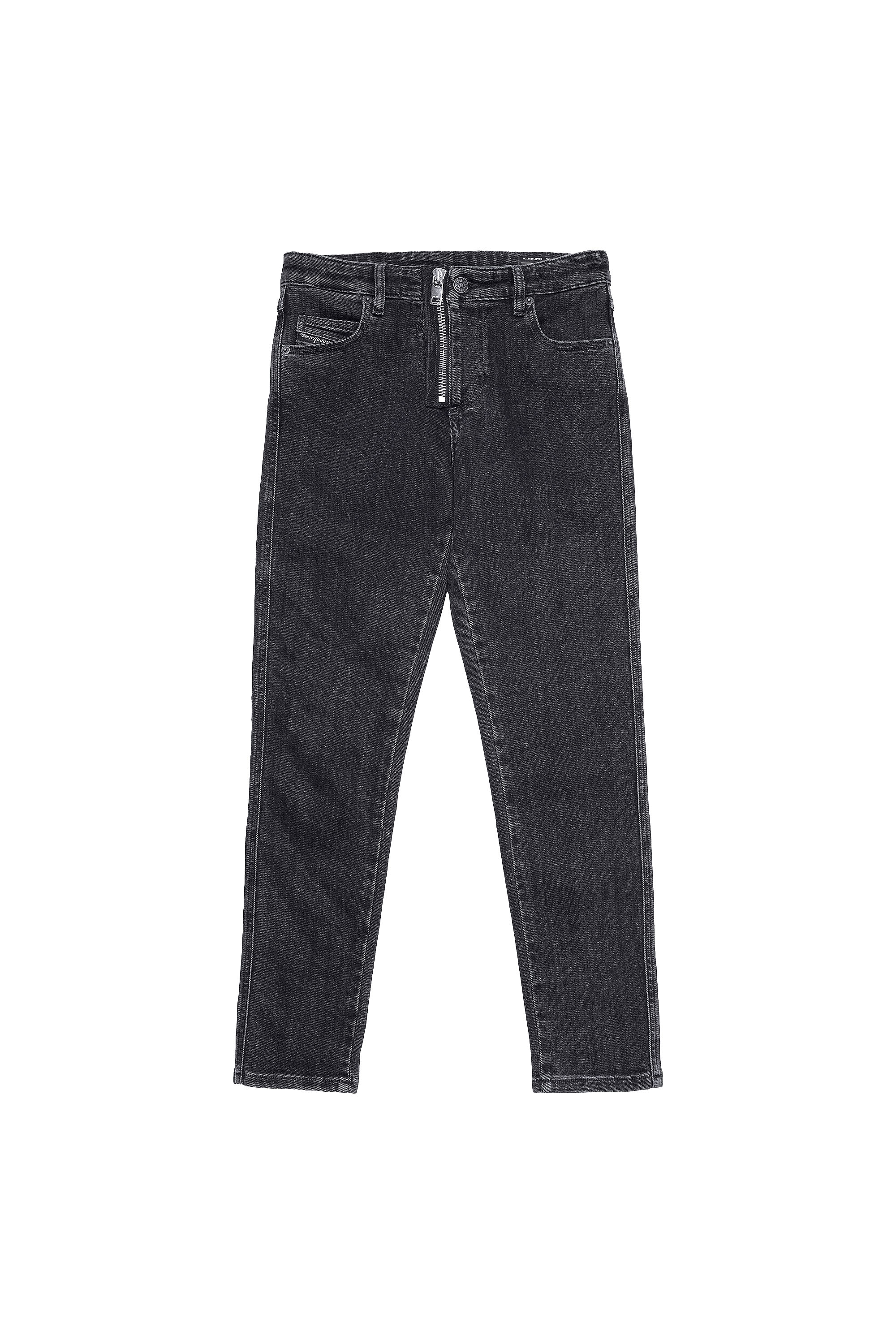 Diesel - 2015 BABHILA 09A67 Skinny Jeans, Negro/Gris oscuro - Image 6