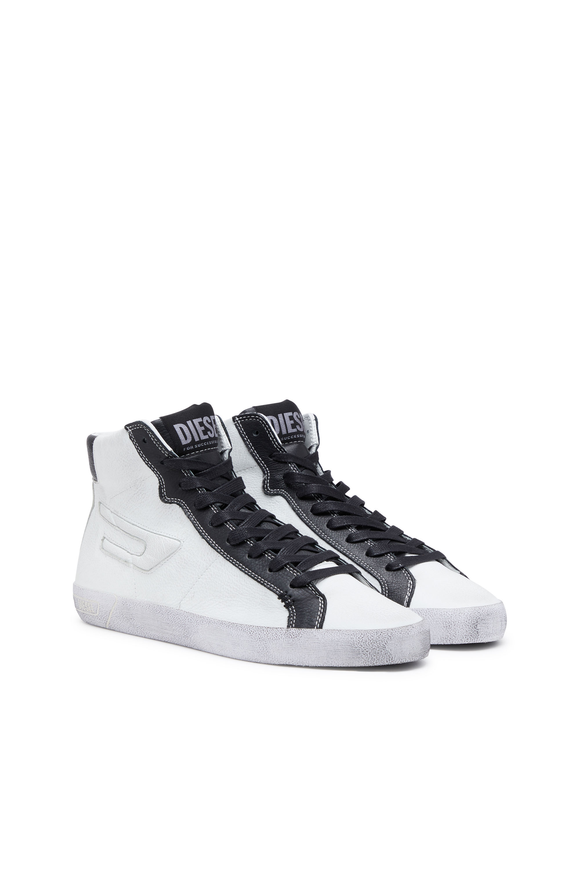 S-LEROJI MID X Man: High-top sneakers with contrast eyestay | Diesel