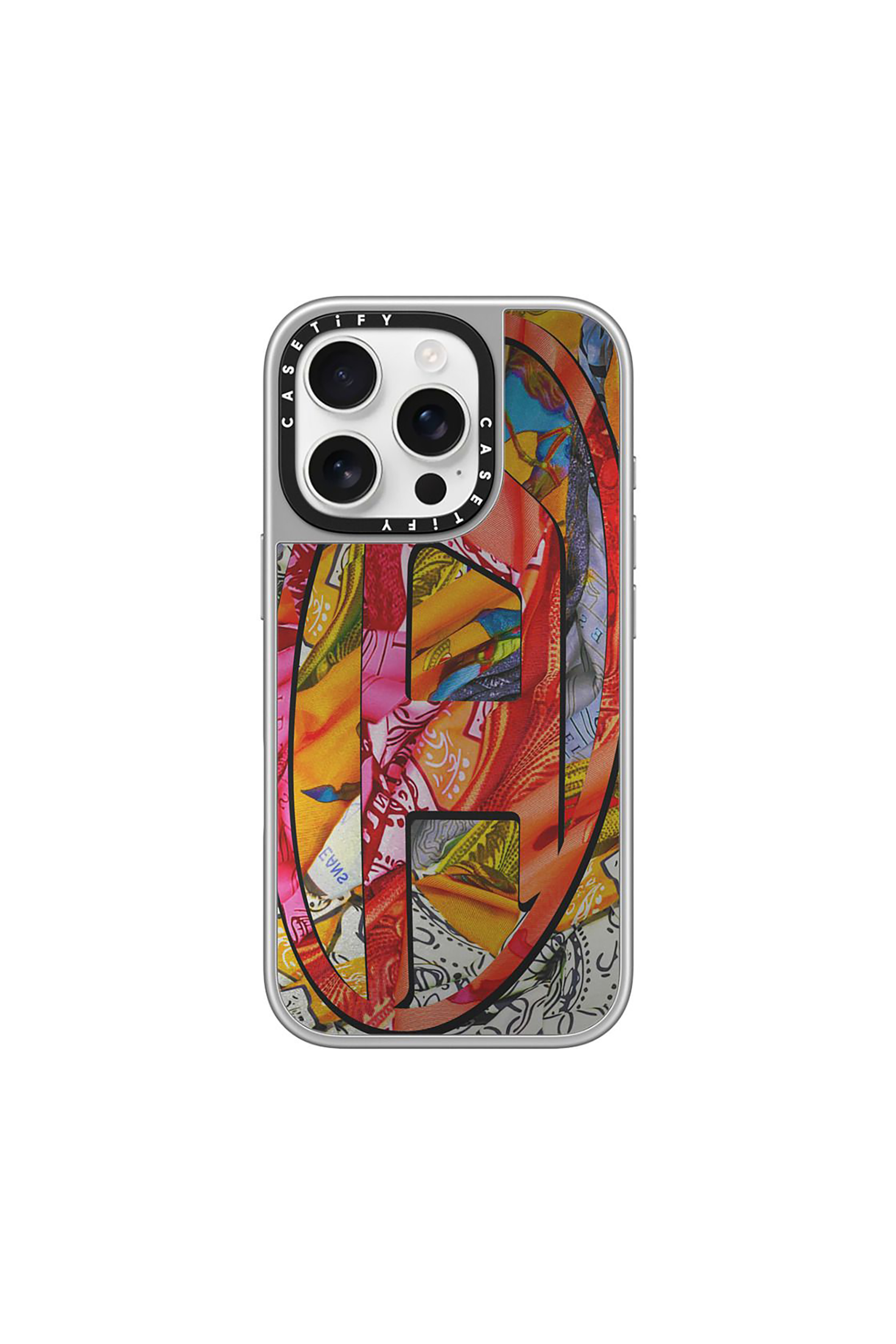 Diesel - 60334 CASETIFY MOULDED CASE, Unisex's Magsafe Bandana Case iPhone 16 Pro in Multicolor - 2