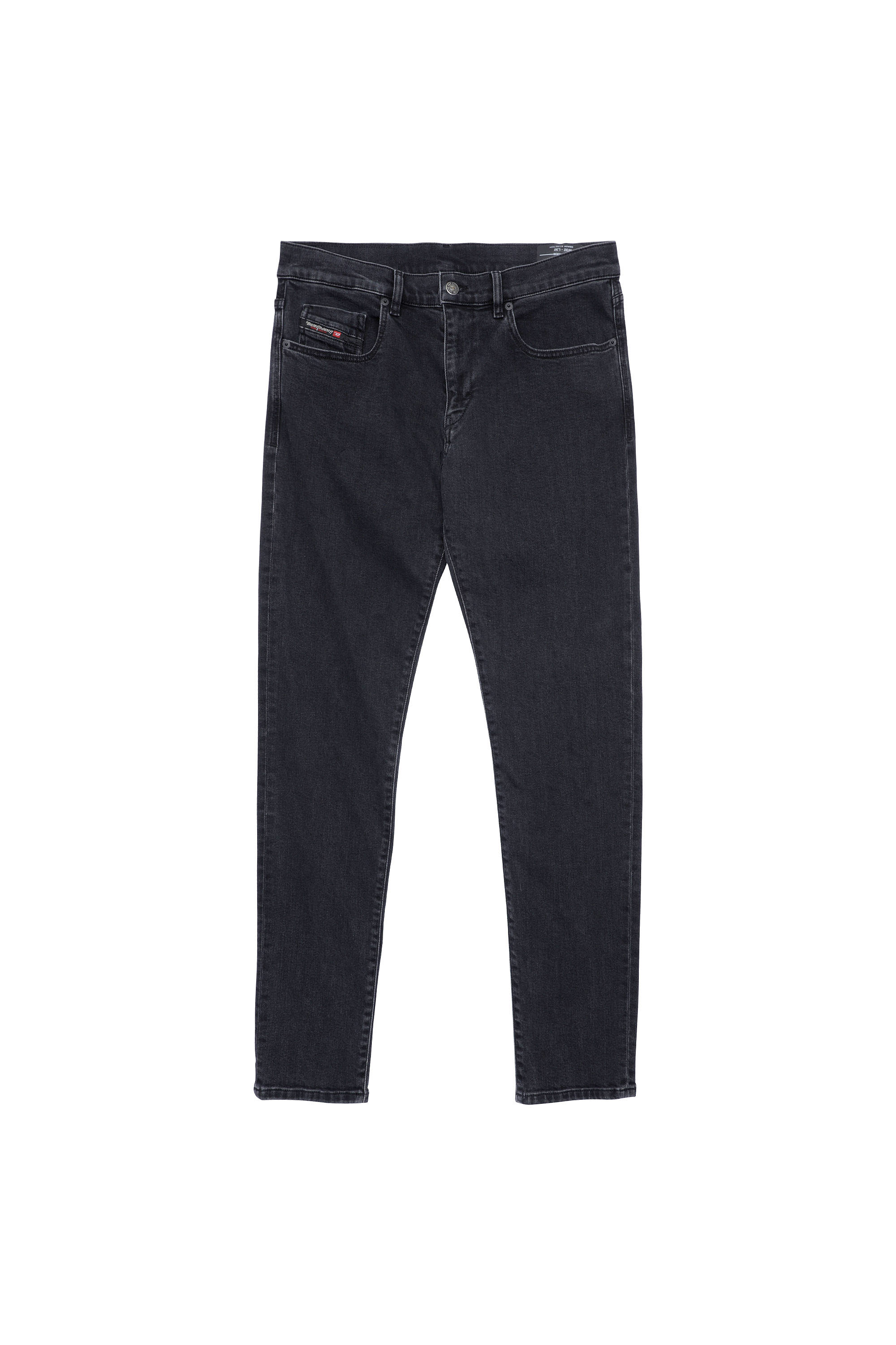 Diesel - D-Strukt Slim Jeans 09A14, Black/Dark grey - Image 5