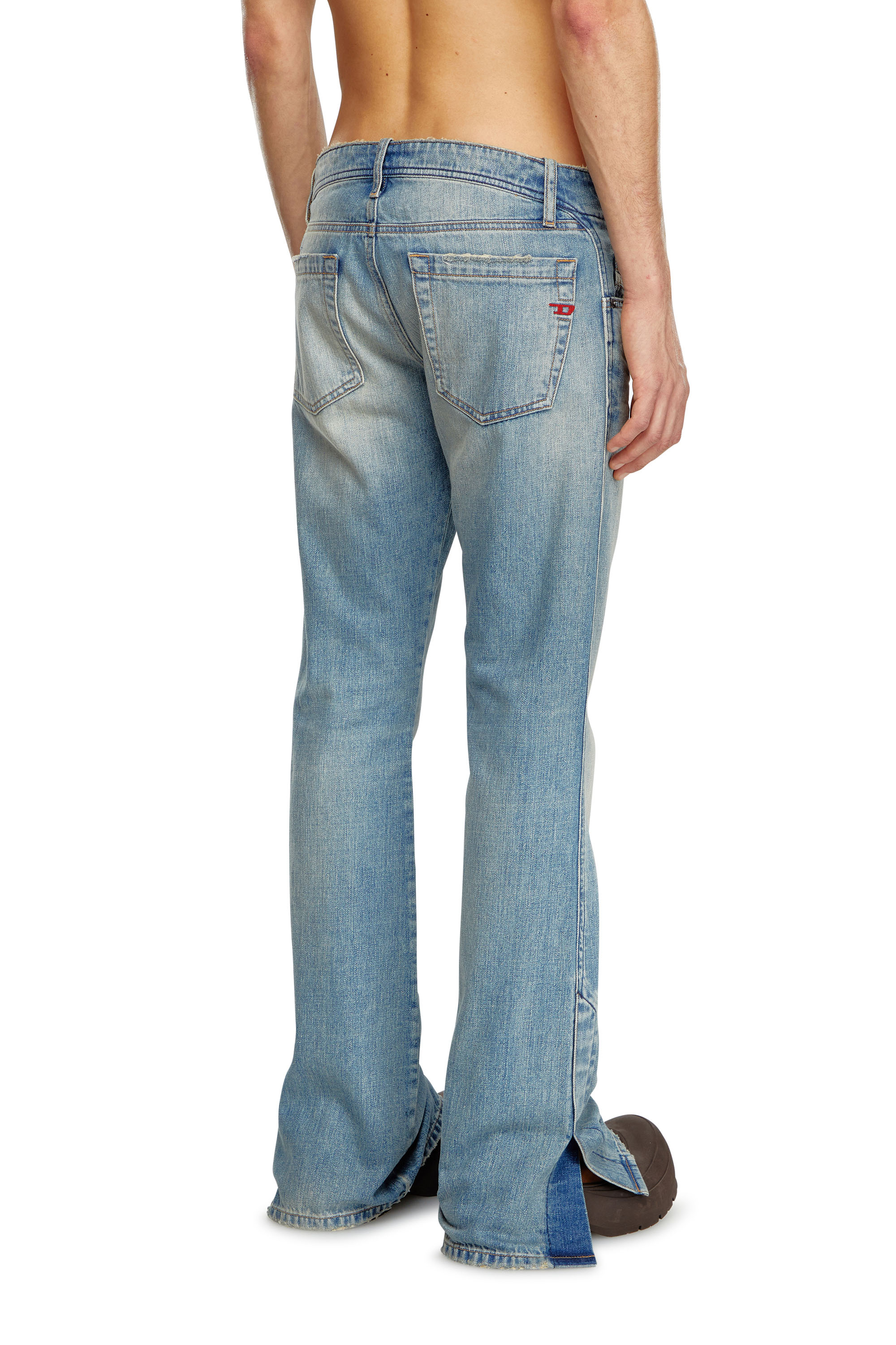 Diesel - Bootcut Jeans D-Backler 0GRDN, Hombre Bootcut Jeans - D-Backler in Azul marino - Image 3