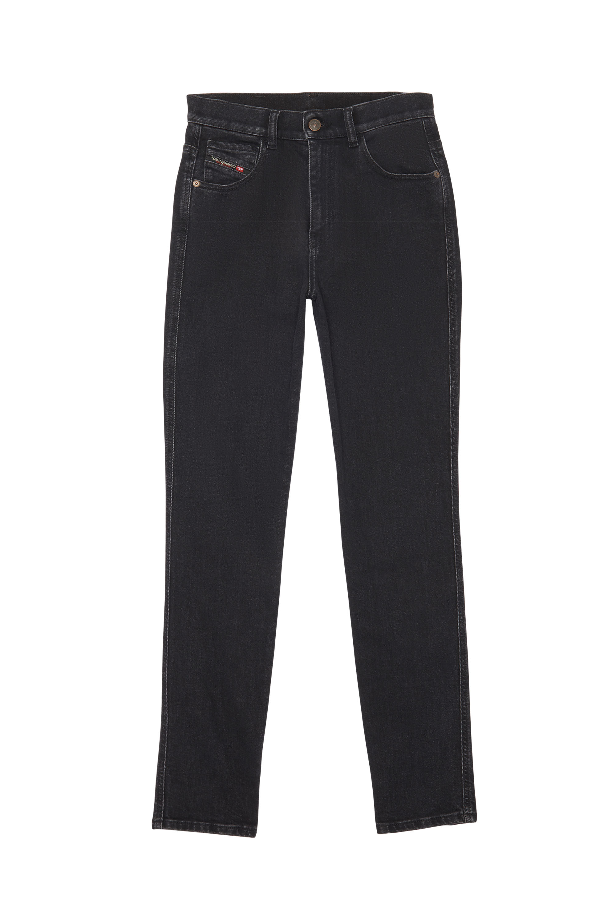 Diesel - 1994 Z9C25 Straight Jeans, Negro/Gris oscuro - Image 1
