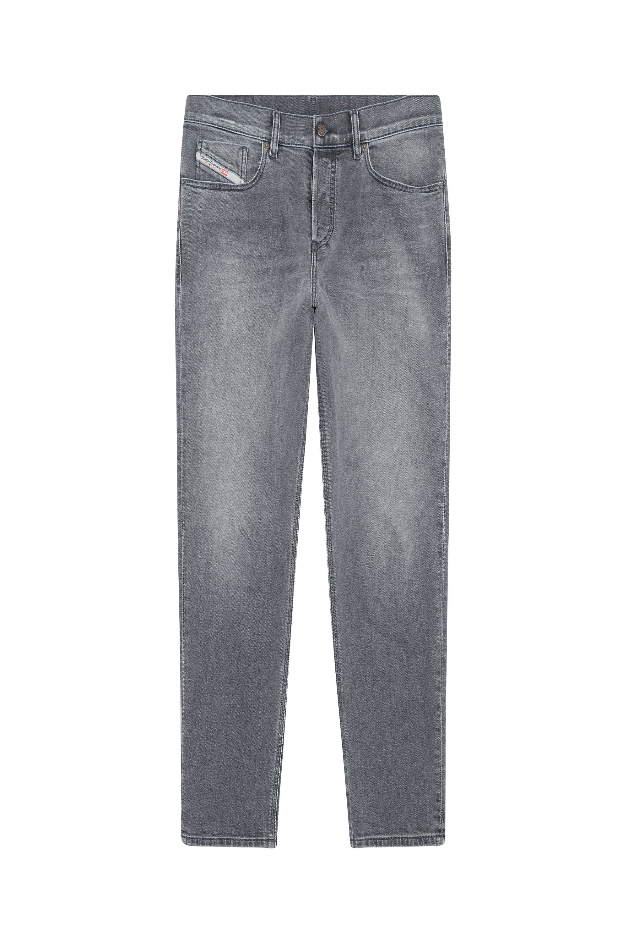 Diesel - 2005 D-FINING 09D50 Tapered Jeans, Gris Claro - Image 1