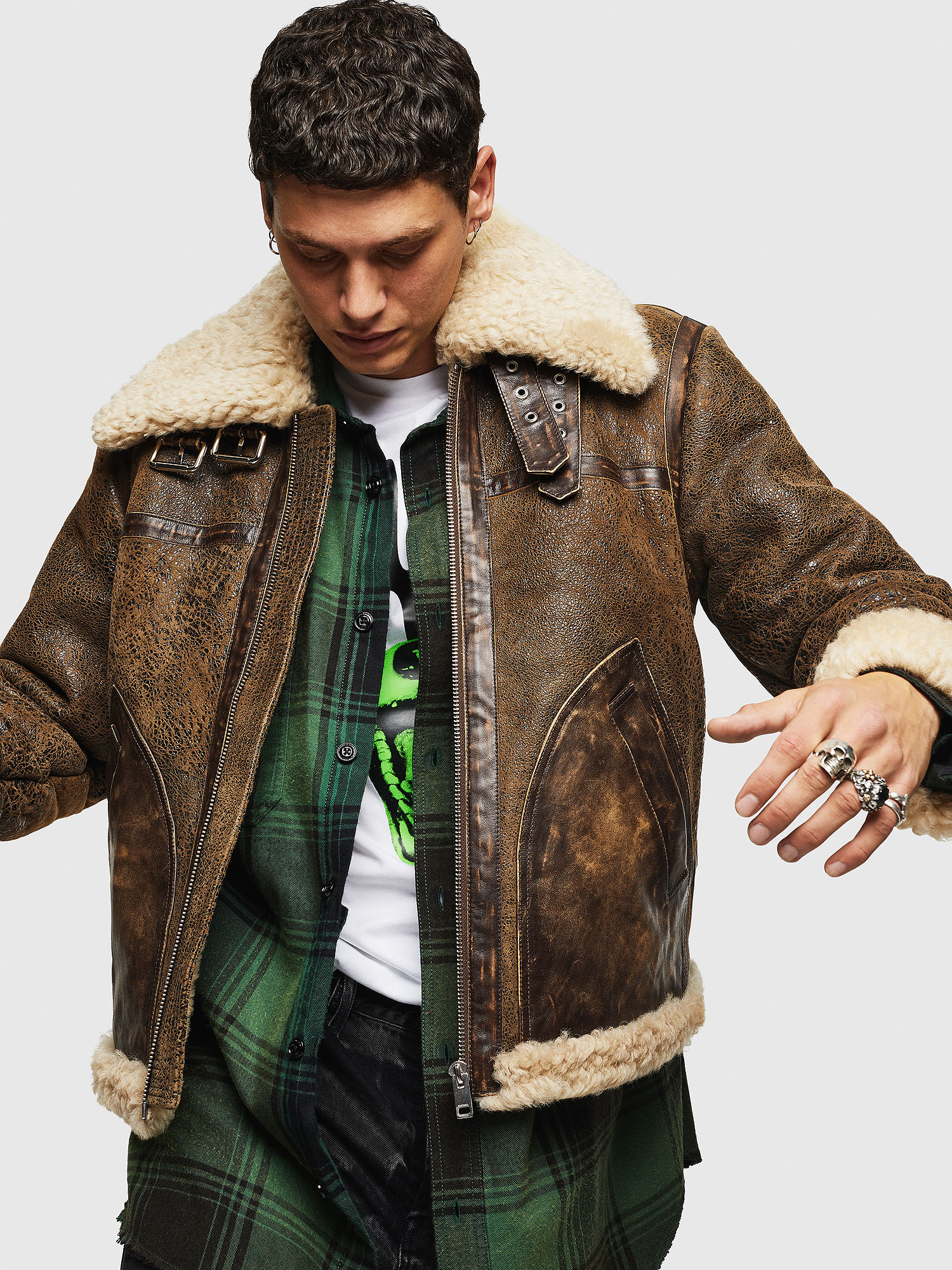 diesel shearling