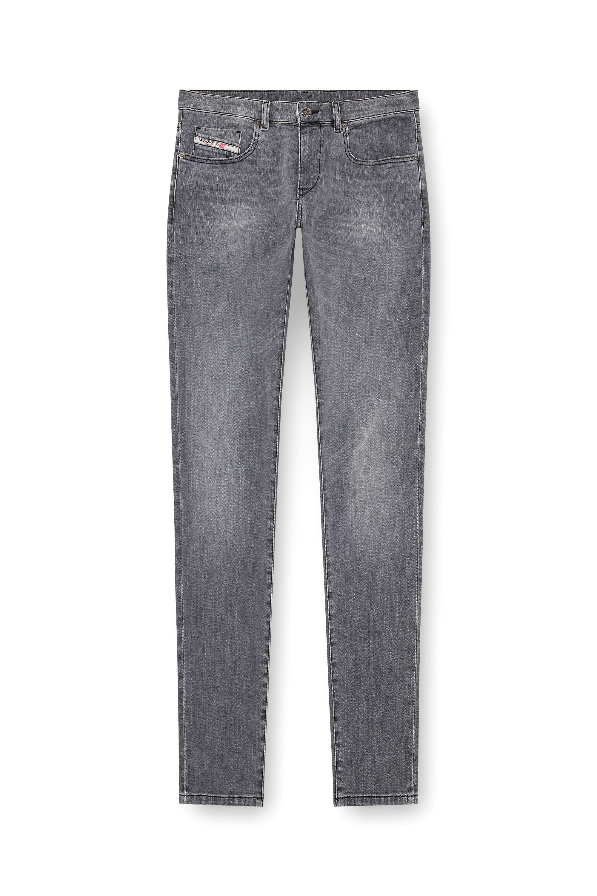 Diesel - Slim Jeans 2019 D-Strukt 0GRDK, Hombre Slim Jeans - 2019 D-Strukt in Gris - Image 3