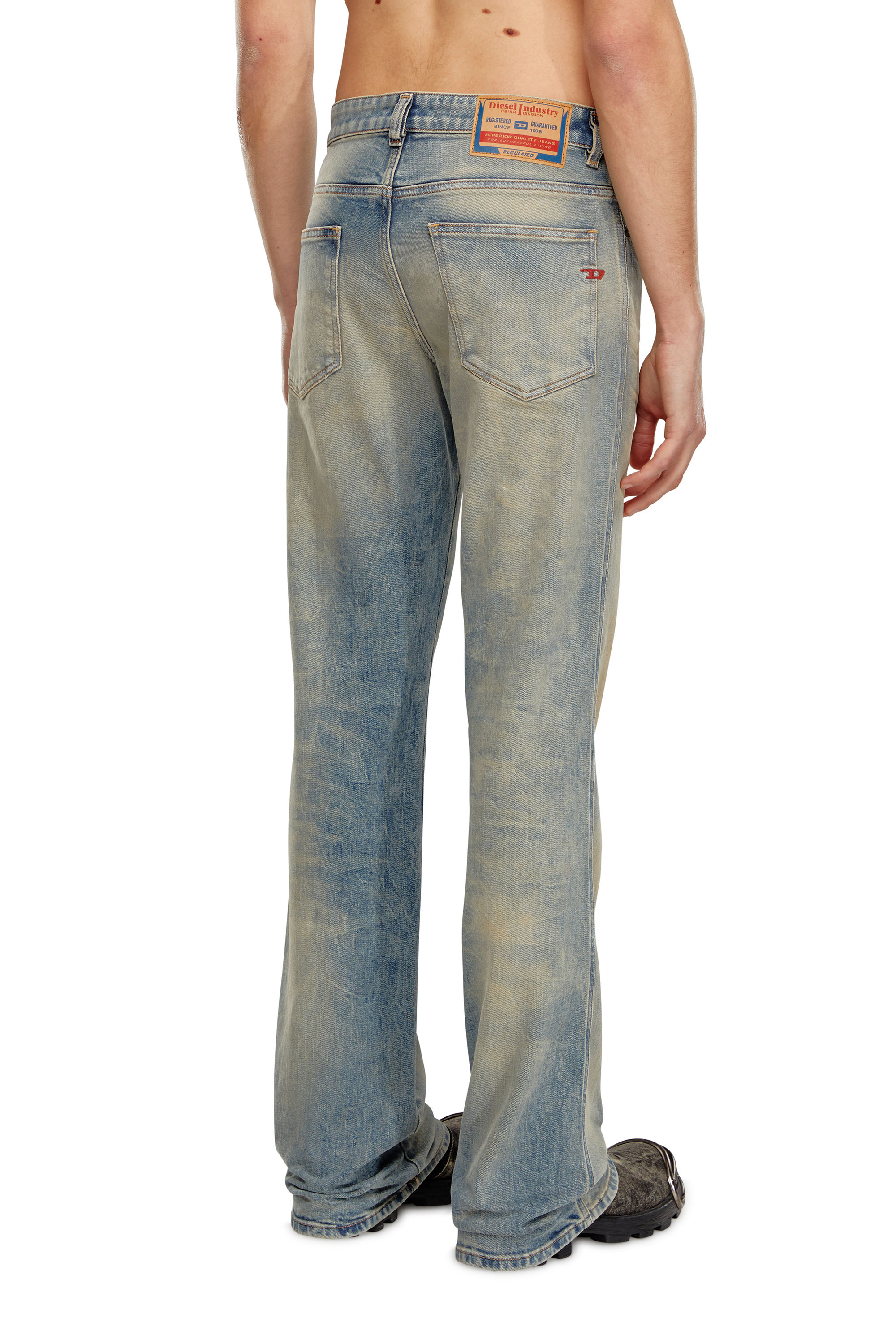 Diesel - Man Bootcut Jeans 1998 D-Buck 09H78, Medium blue - Image 4
