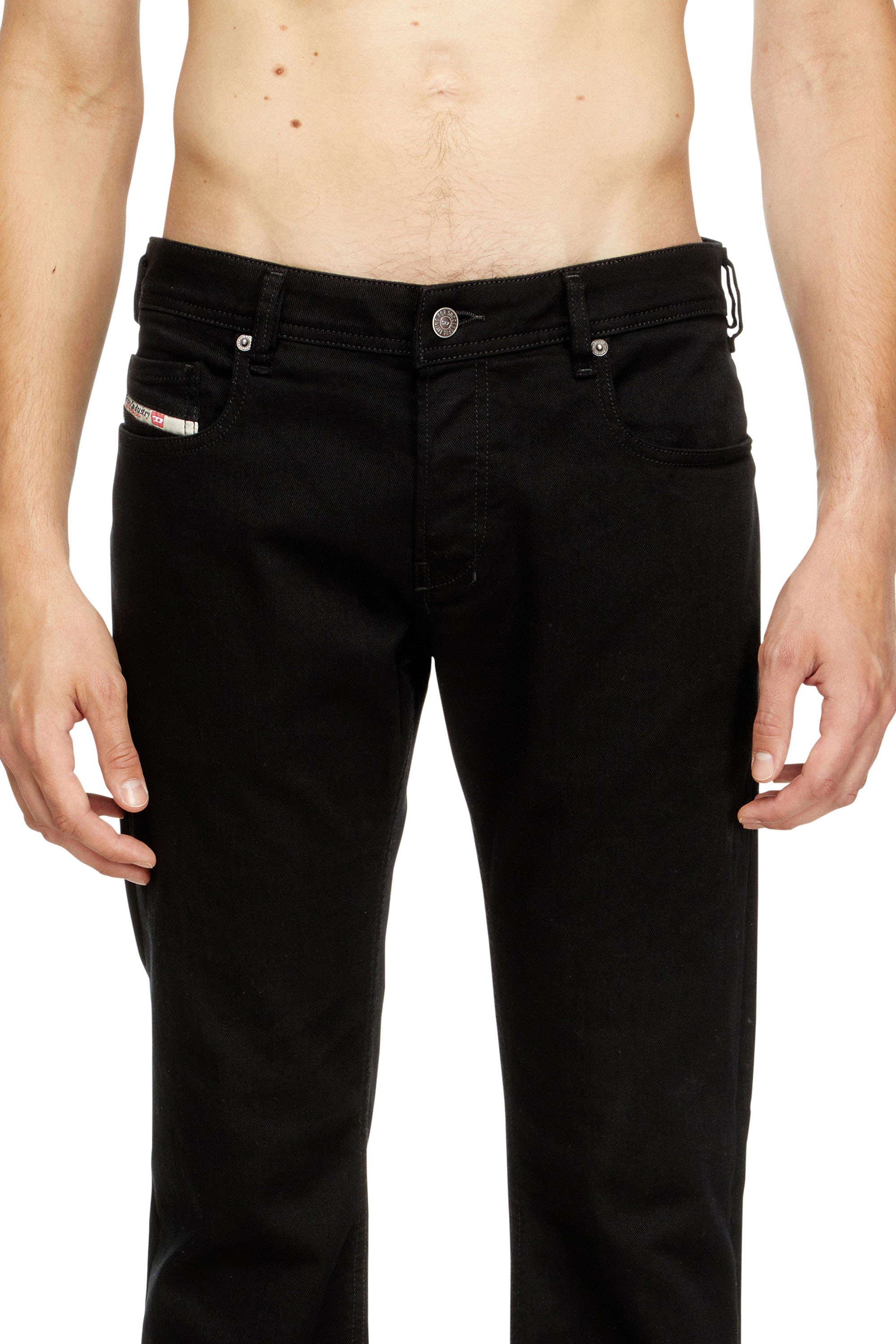 【2plan】Cheek Black Washing Bootcut Denim Men's Bootcut Jeans | Black/Dark grey | Diesel 2007 Zatiny