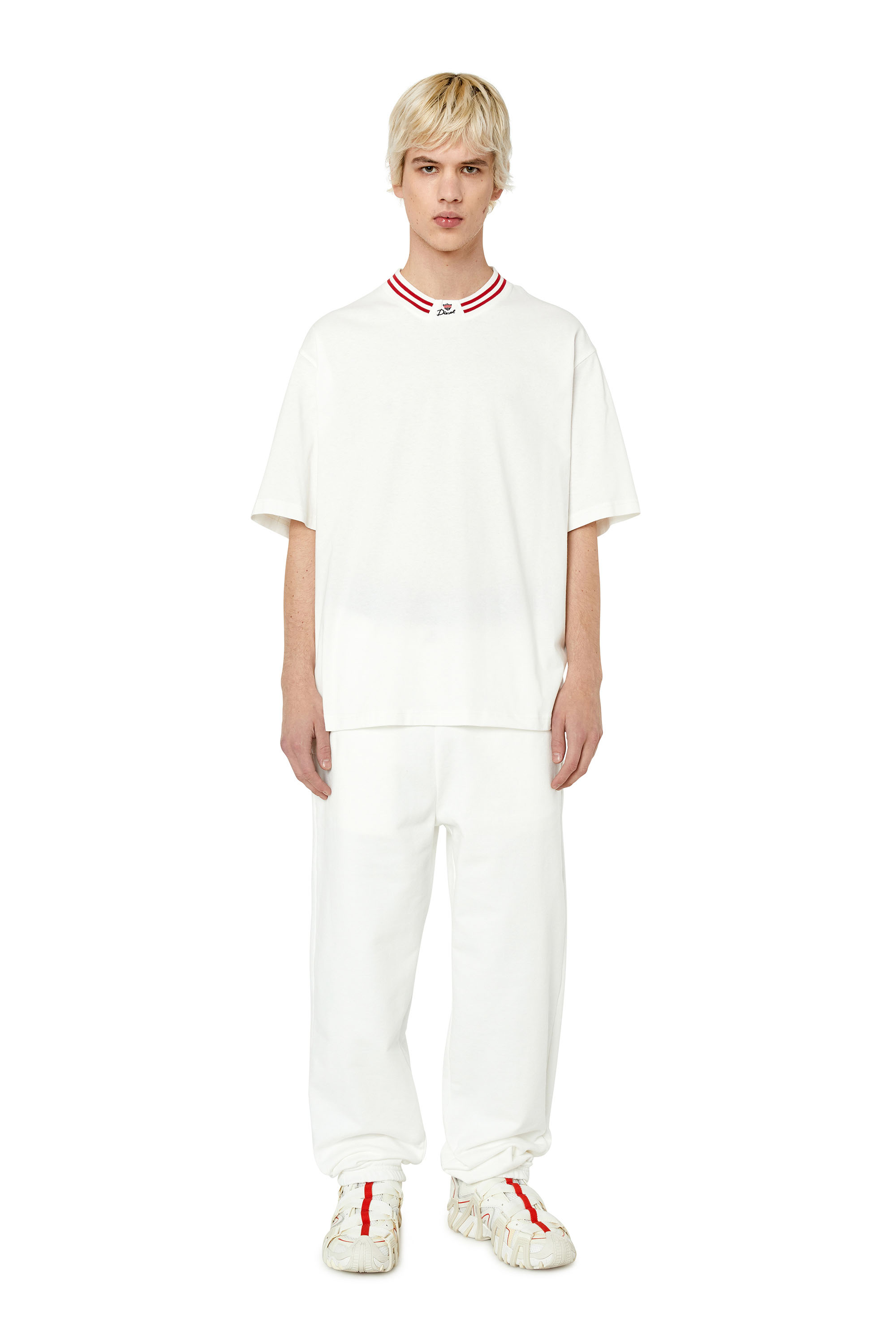 Diesel - T-KROWN, White - Image 4