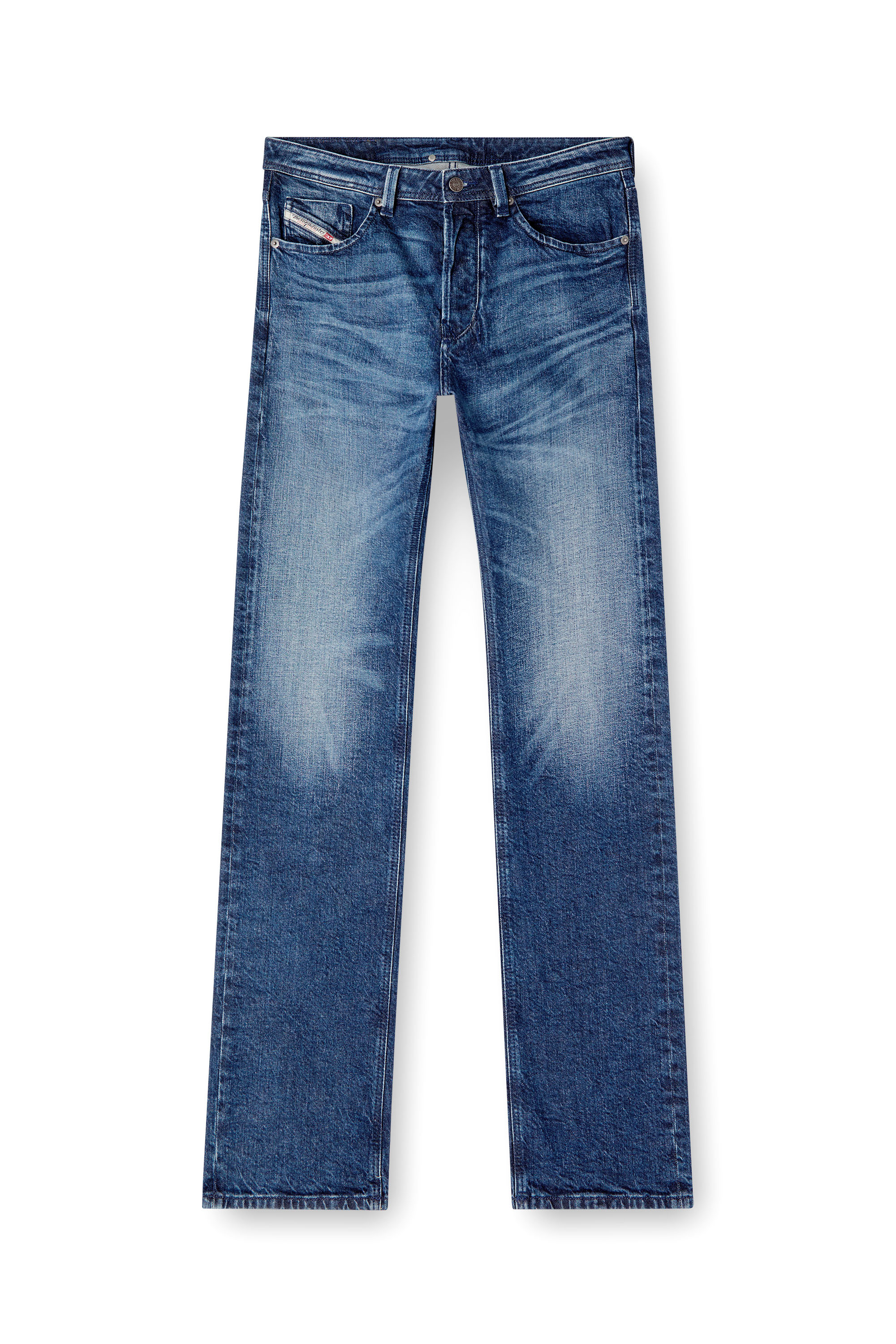 Diesel - Man's Regular Jeans 1985 Larkee 09L51, Dark Blue - 1