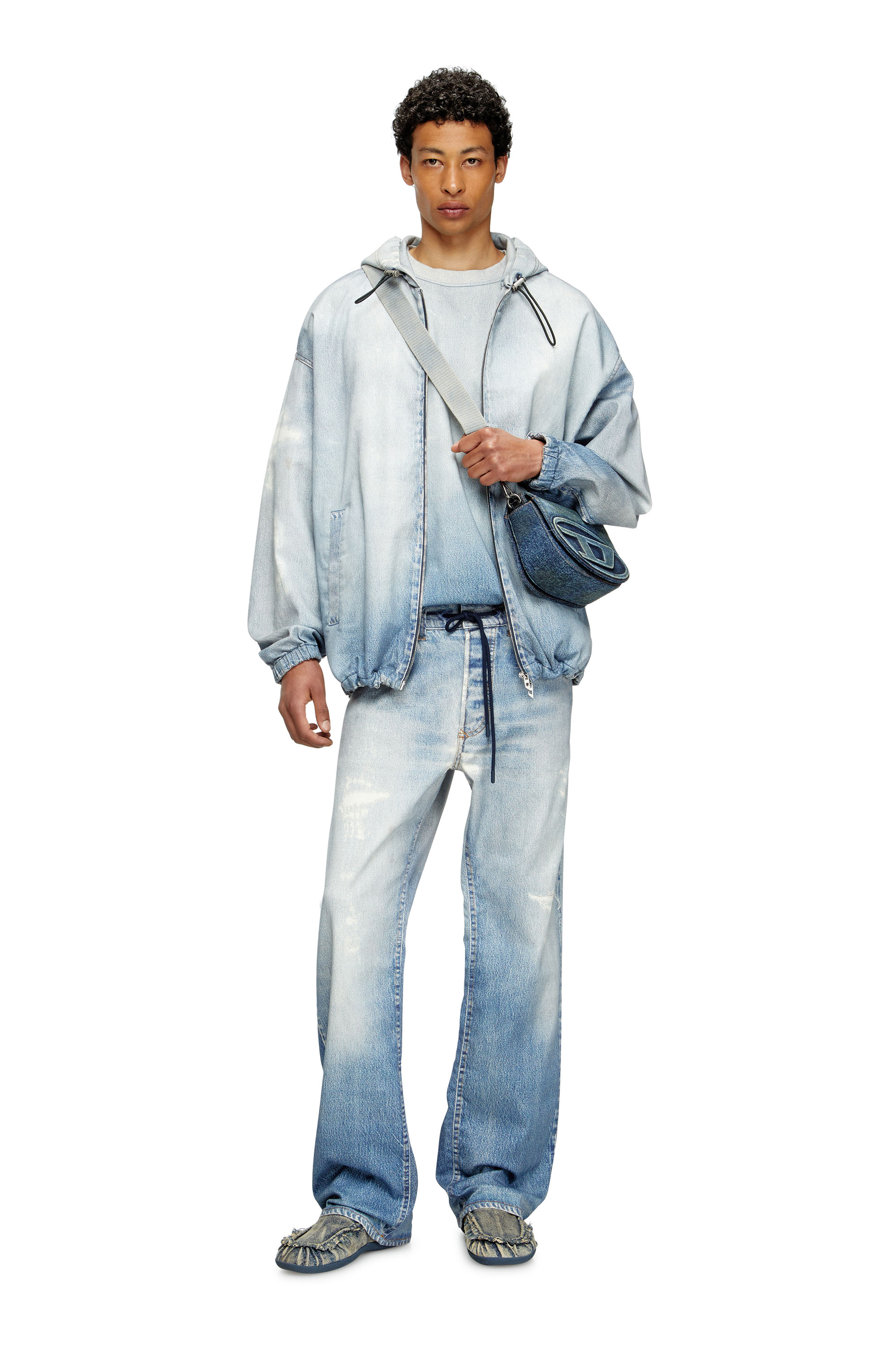 Diesel - Relaxed 2080 D-Reel Joggjeans® 068RX Hombre, Azul Claro - 2