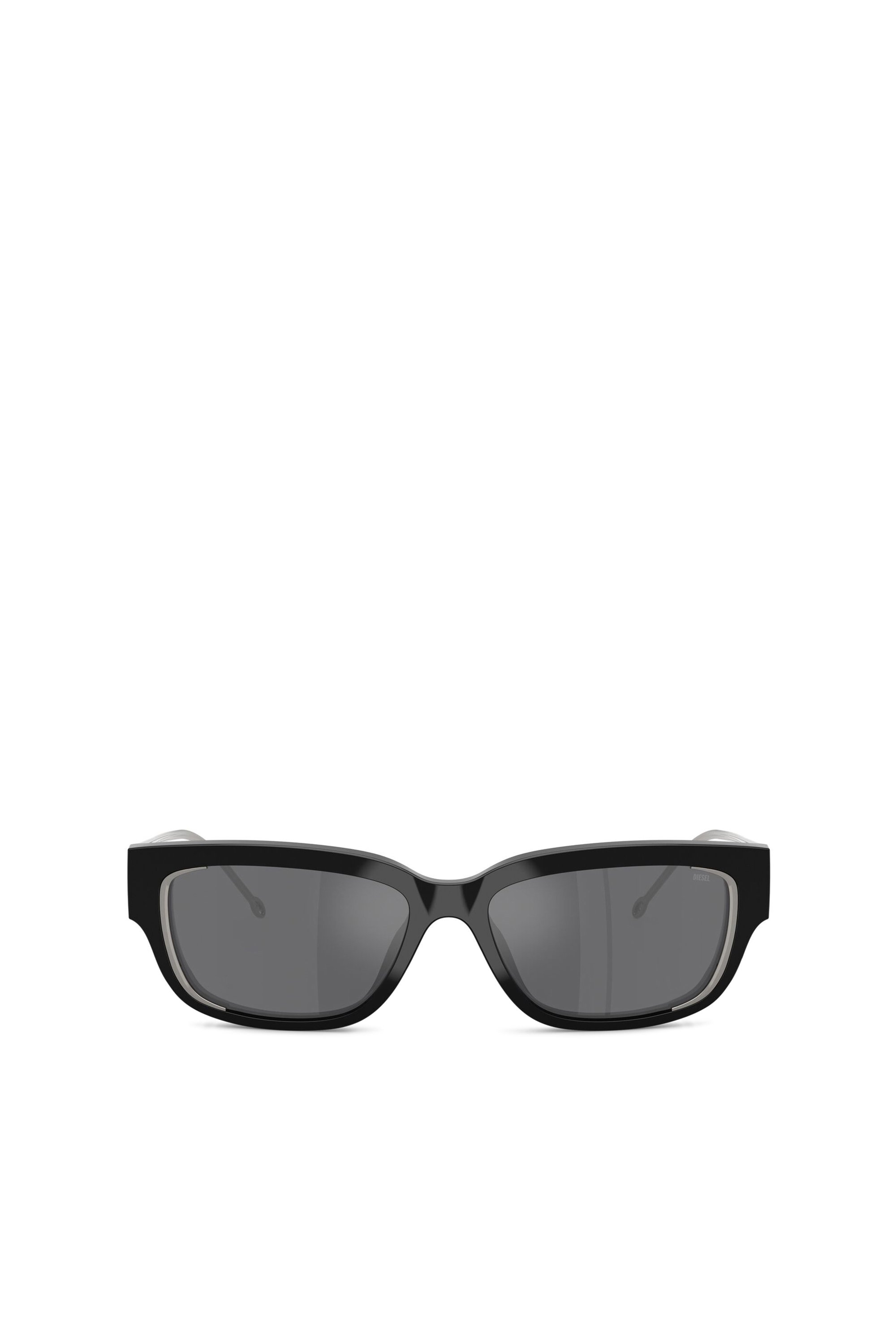 Diesel - 0DL2002 SIZE 56, Gafas rectangulares Unisex in Gris - 1