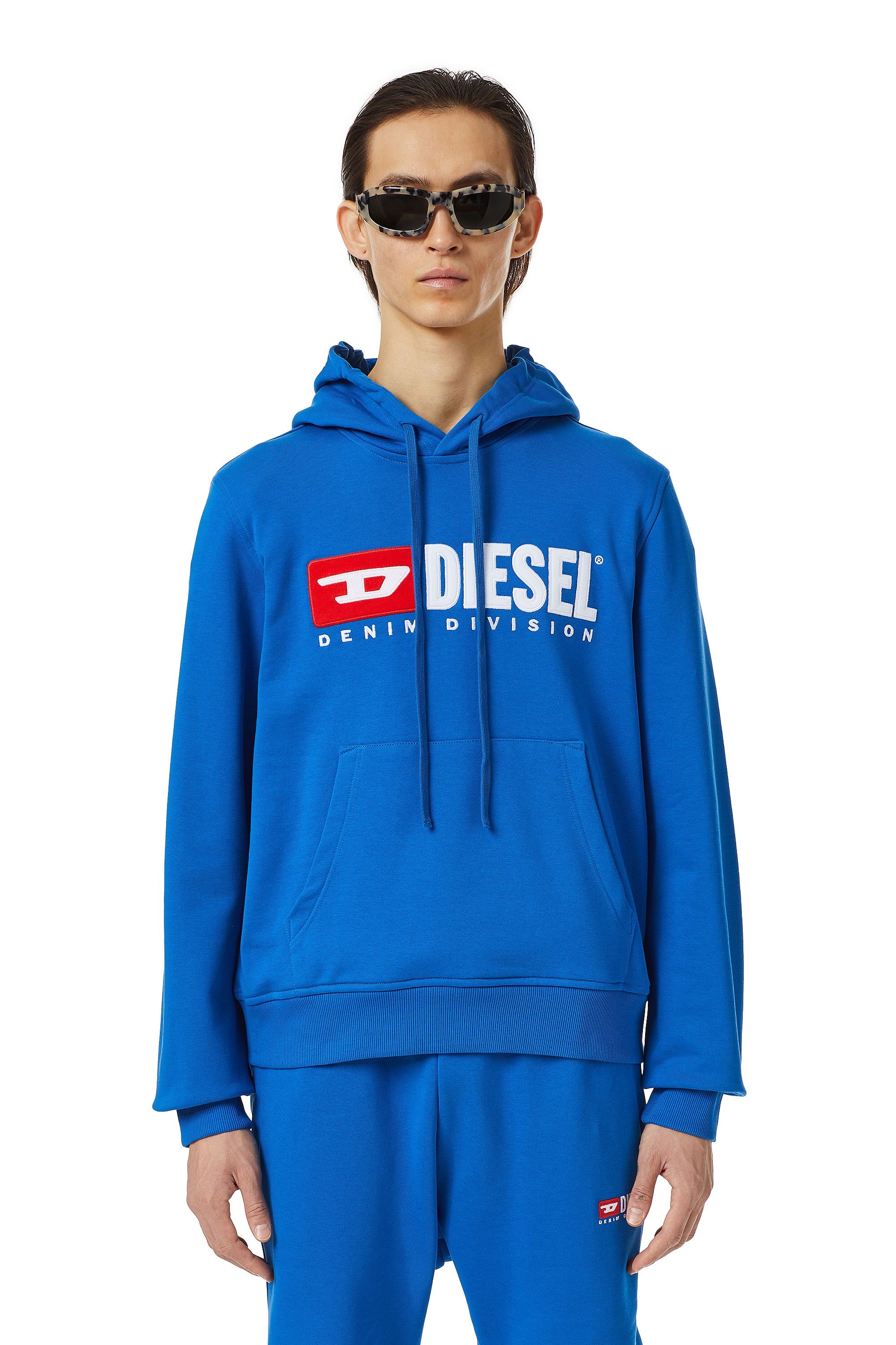 Diesel - S-GINN-HOOD-DIV, Blue - Image 1