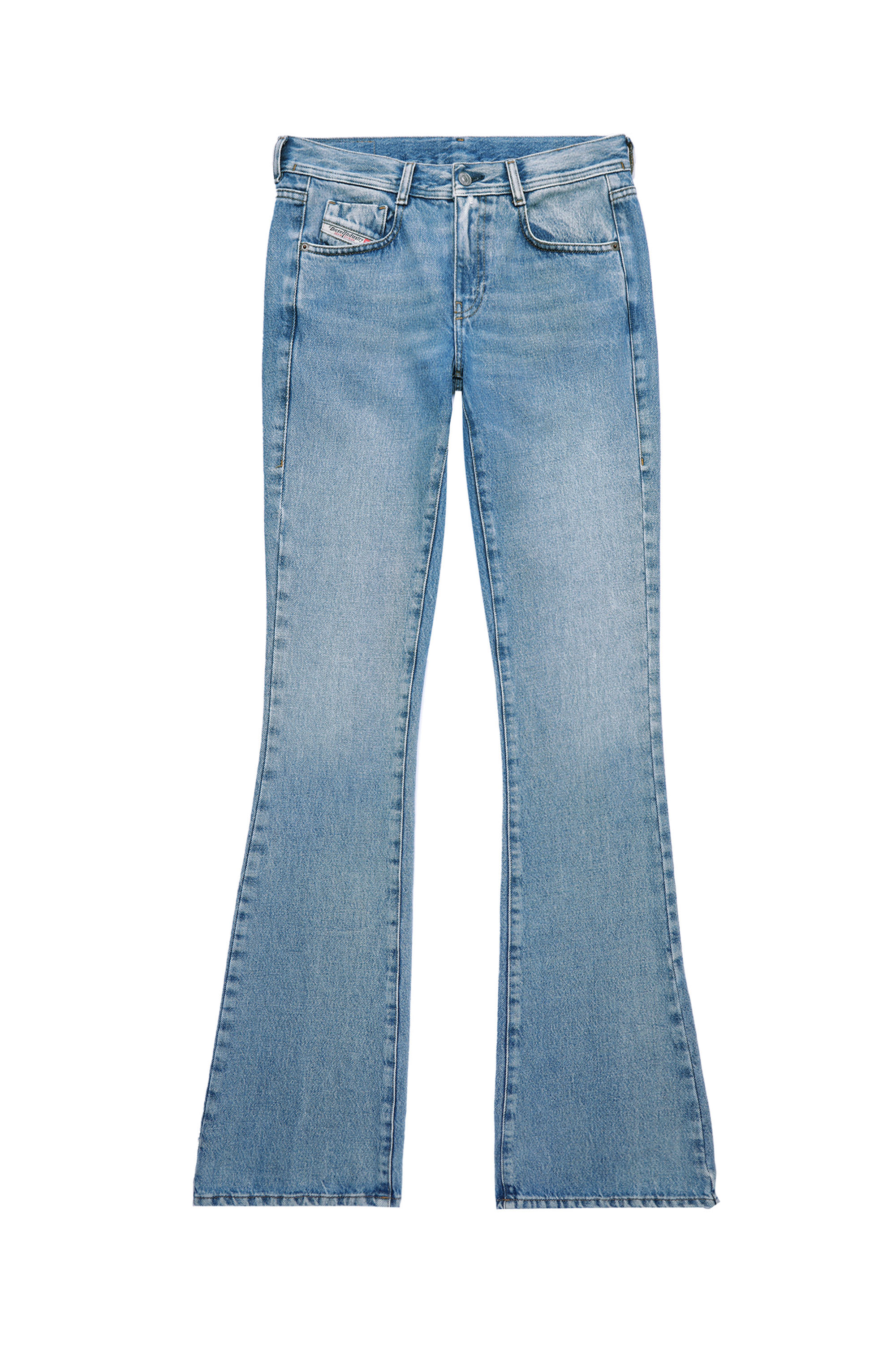 Diesel - 1969 D-EBBEY 09C16 Bootcut and Flare Jeans, Medium blue - Image 1