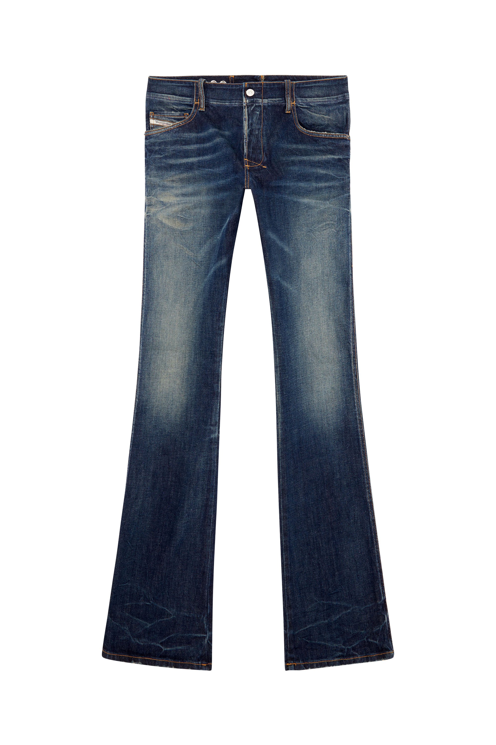 Diesel - Bootcut Jeans D-Backler 09H79, Azul Oscuro - Image 5