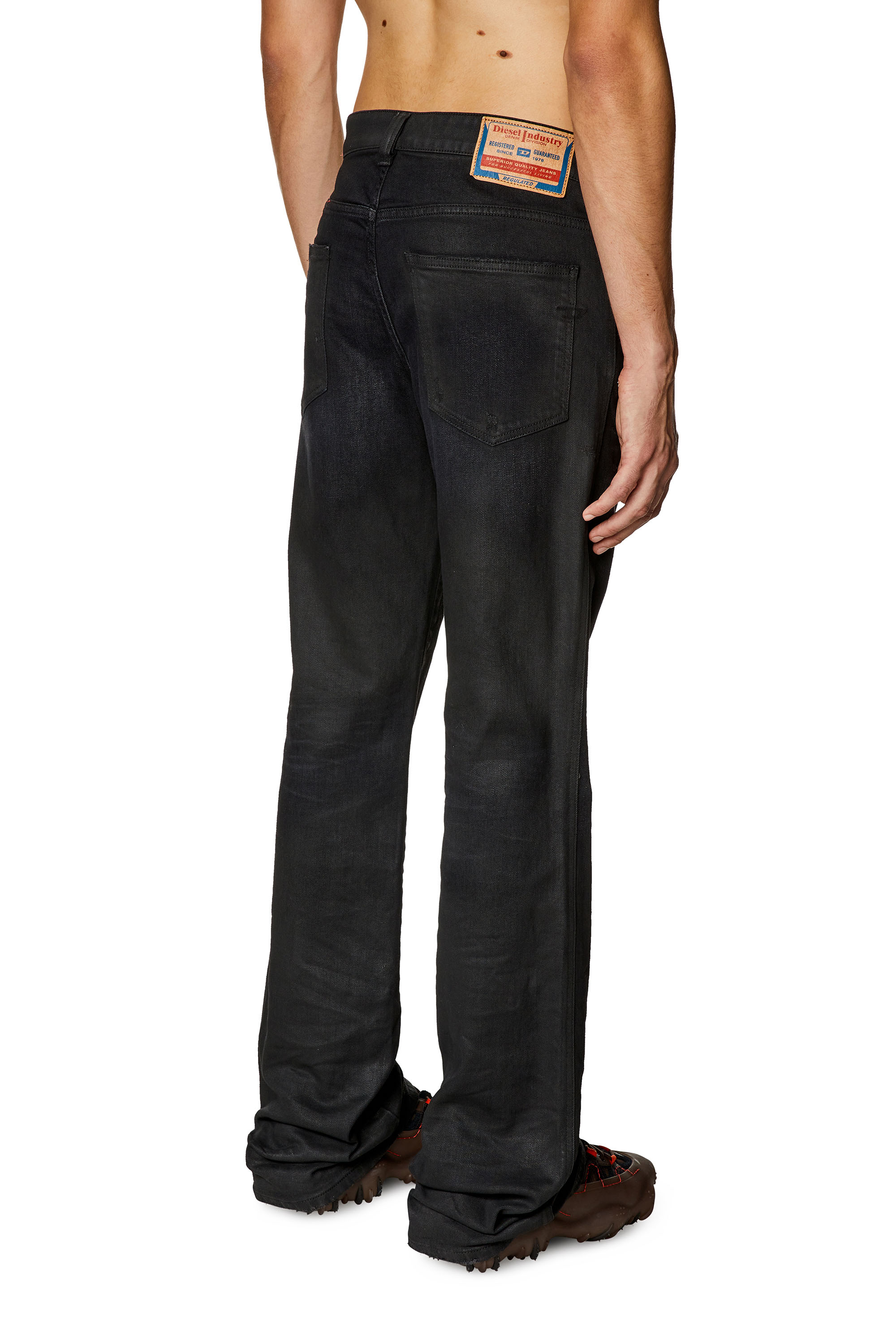 Diesel - Bootcut Jeans 1998 D-Buck 09I19, Negro/Gris oscuro - Image 2