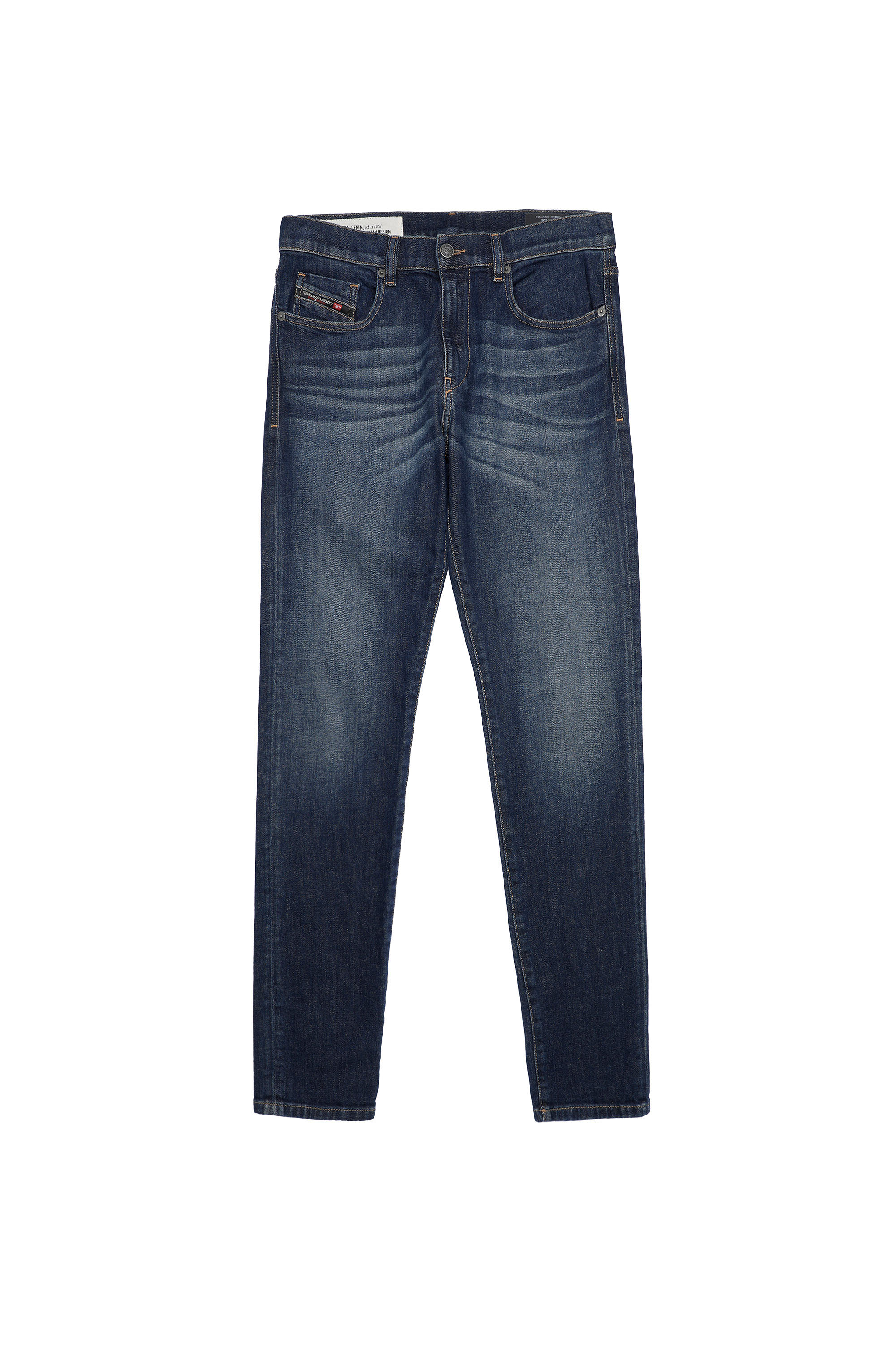 Diesel - D-Strukt Slim Jeans 009HN, Dark Blue - Image 6