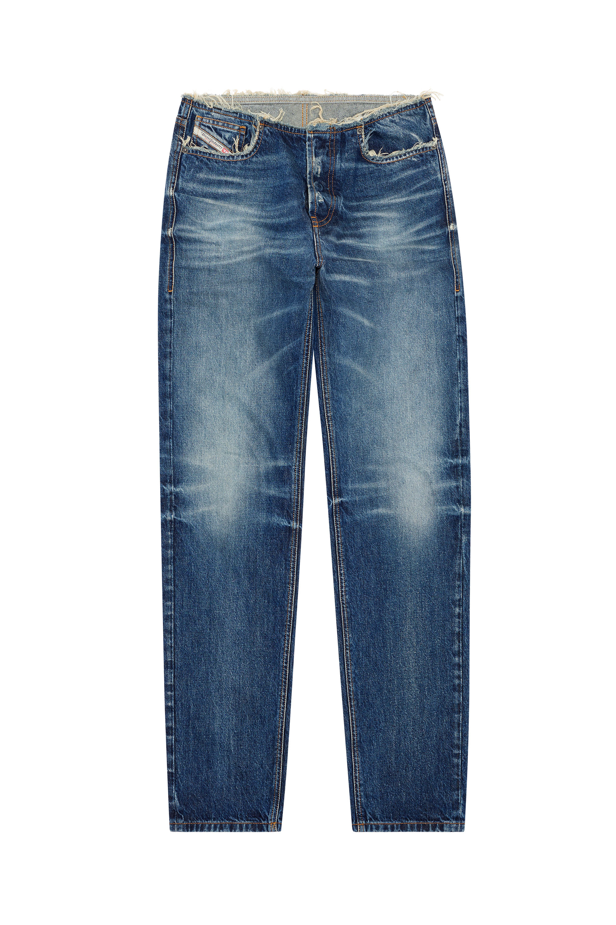 Diesel - Straight Jeans D-Ark 09G92, Azul Oscuro - Image 3