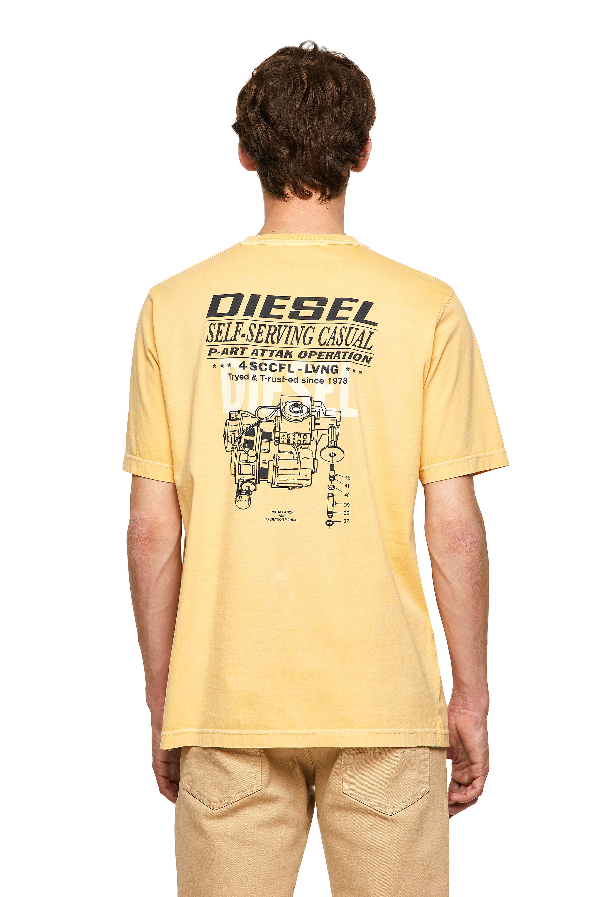 Diesel - T-JUBINDY-B1, Yellow - Image 2