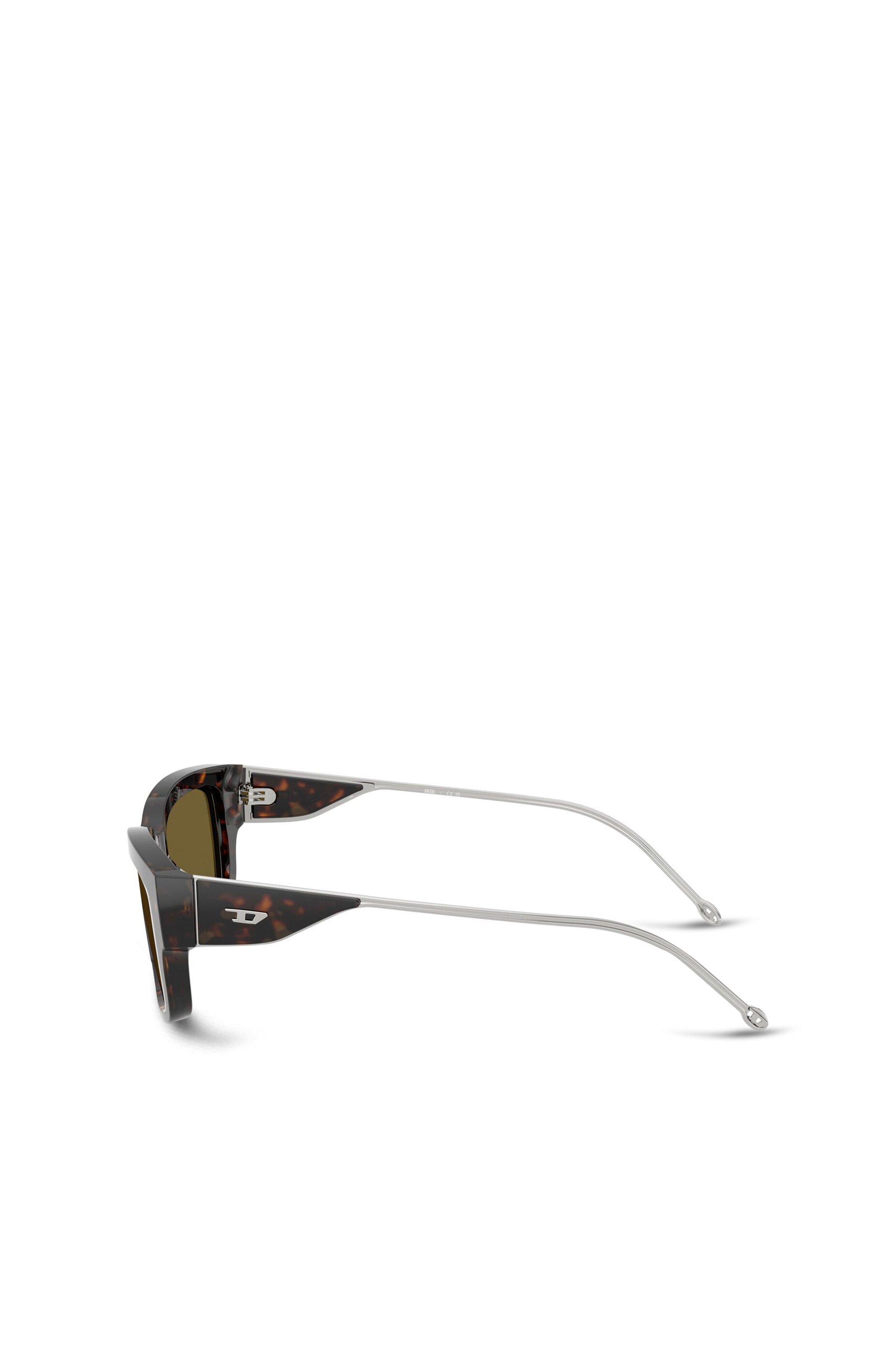 Diesel - 0DL2002 SIZE 56, Gafas rectangulares Unisex in Marrón - 2