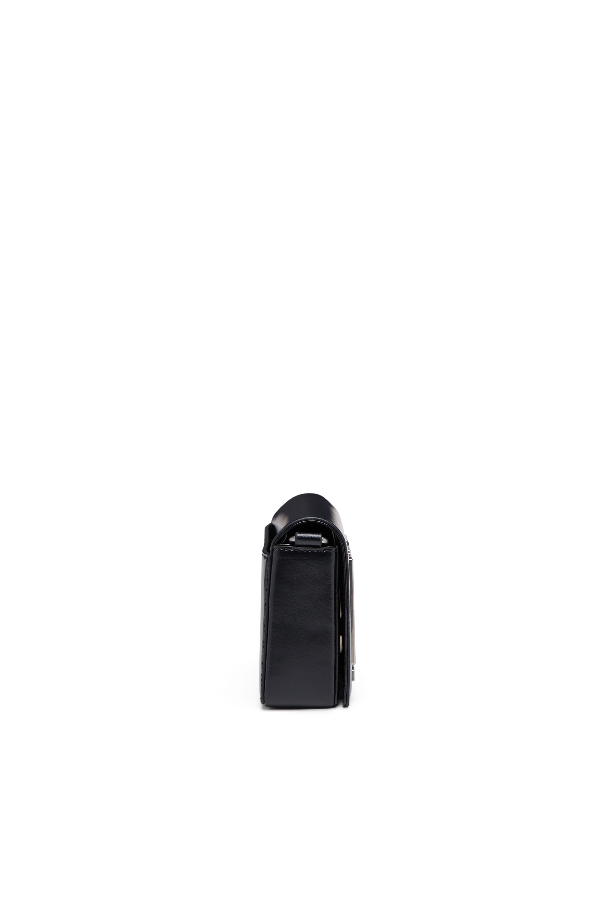 Diesel - BISCOTTO SHOULDER BAG M, Black - Image 3