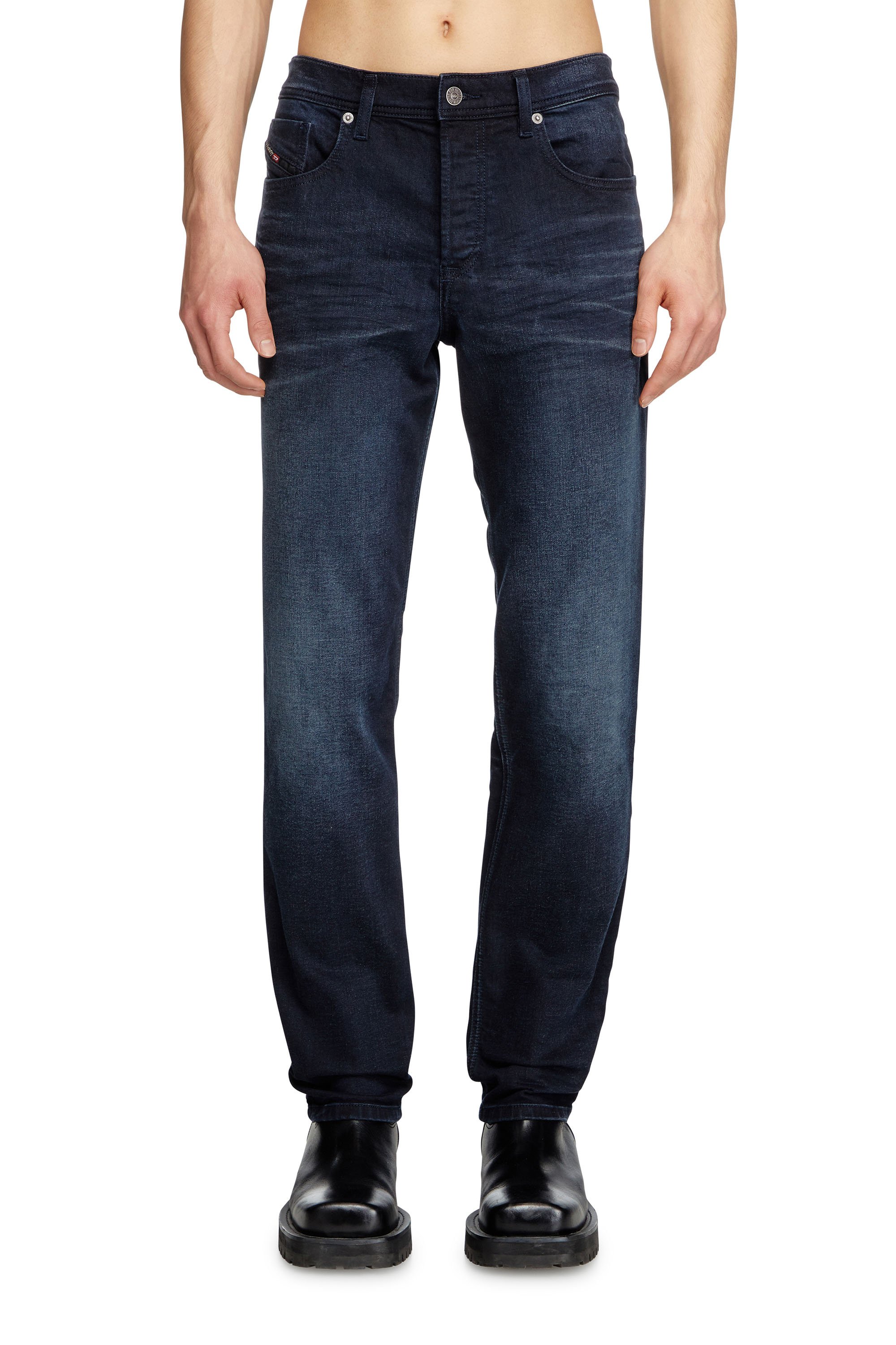 Diesel - Regular Jeans 2023 D-Finitive 0BMBX Hombre, Azul Oscuro - 1