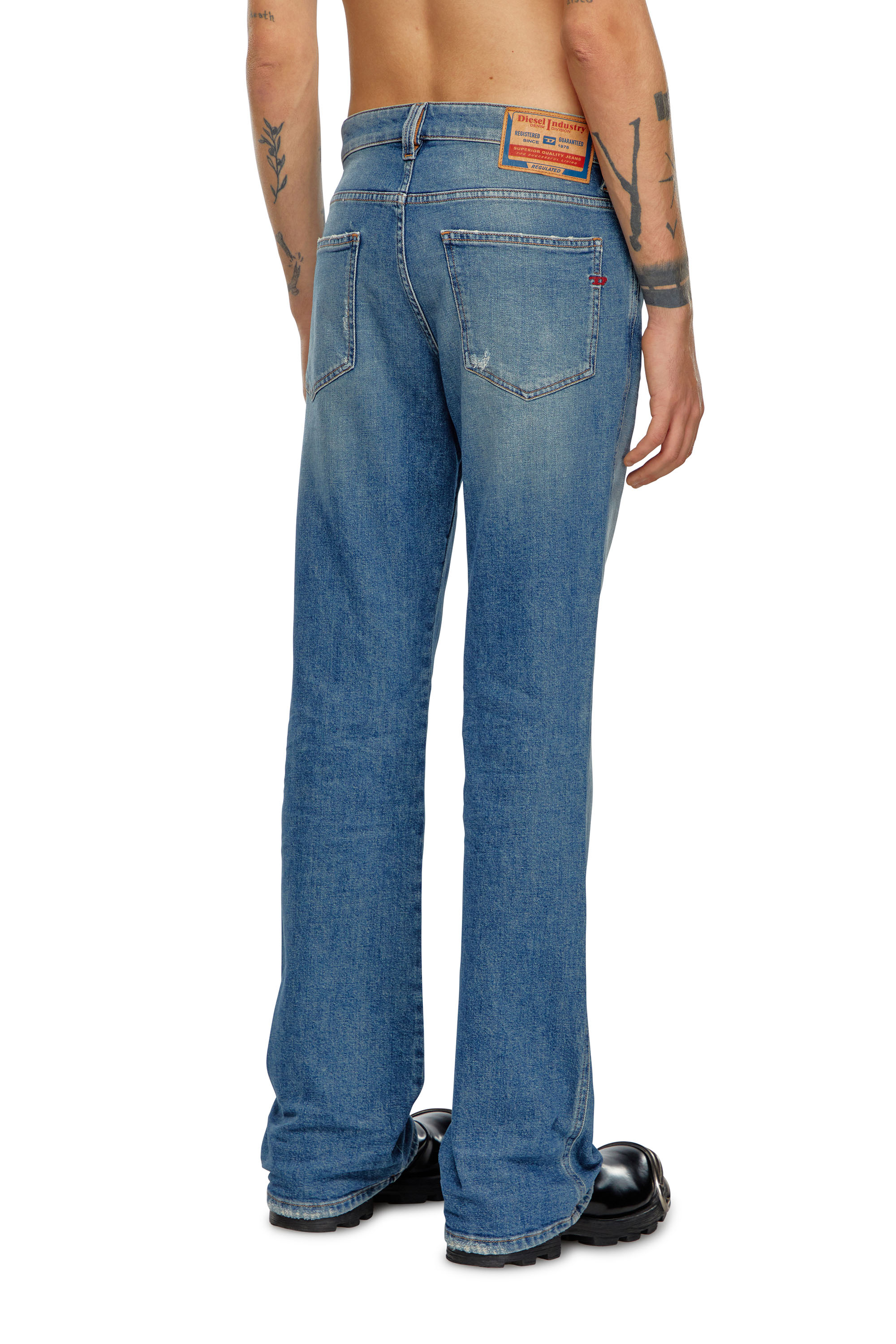 Diesel - Man Bootcut Jeans 1998 D-Buck 0GRDG, Light Blue - Image 4