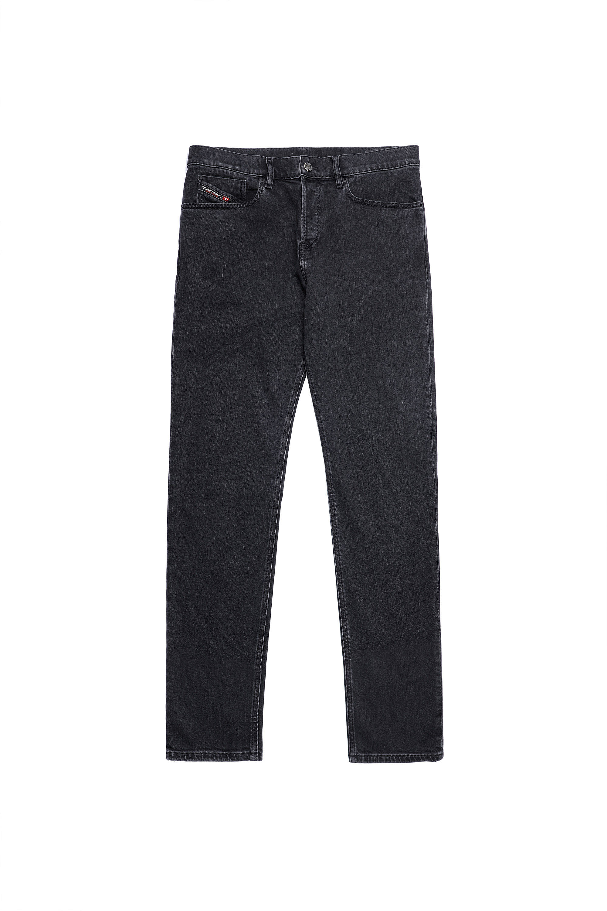 Diesel - 2005 D-FINING 09A14 Tapered Jeans, Negro/Gris oscuro - Image 6