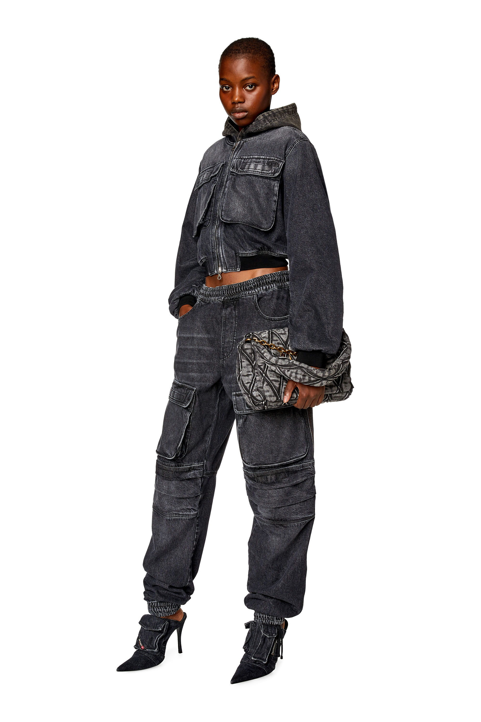 Mazz 1of1 jeans n0.6 double waist black