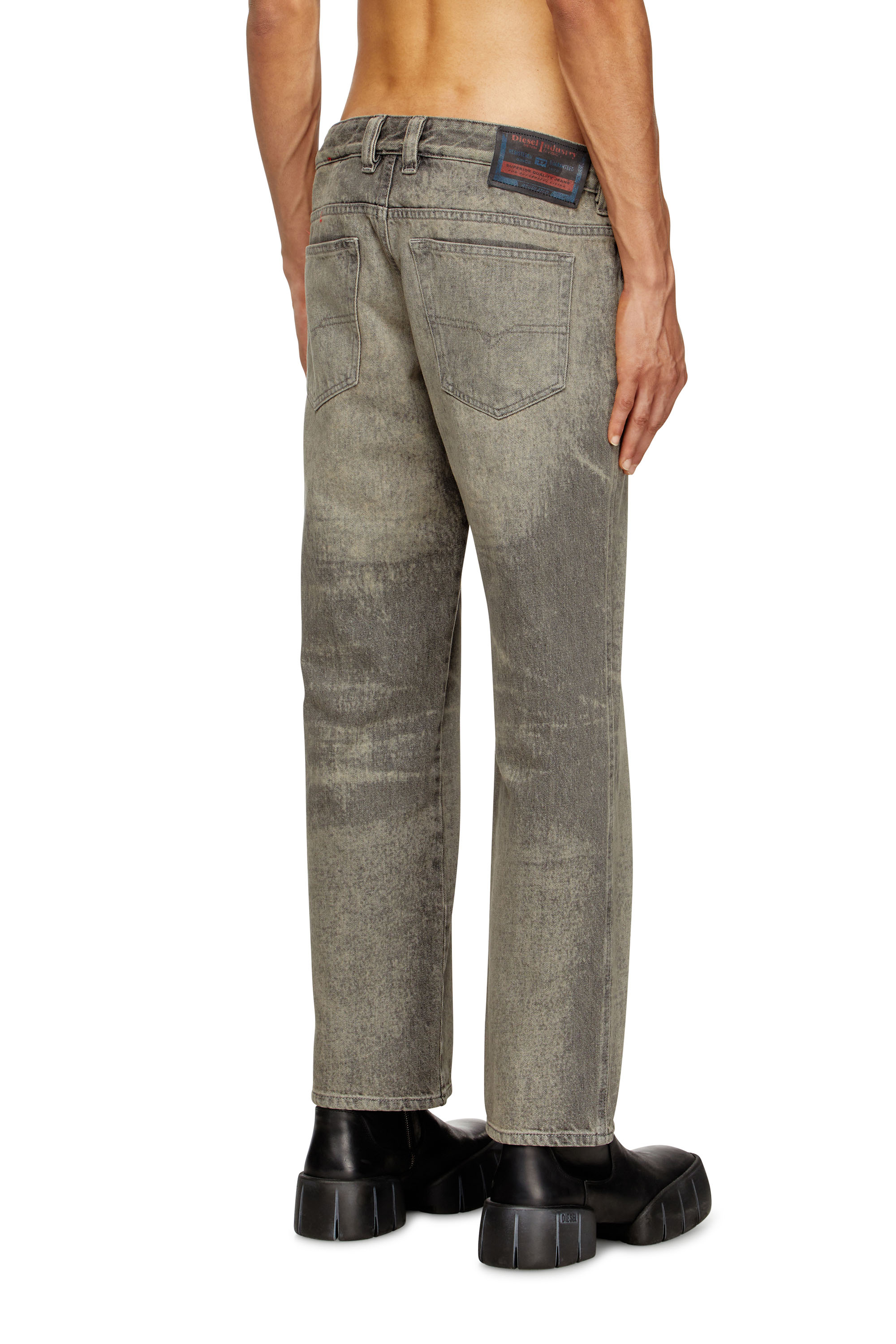 Diesel - Regular Jeans D-Im 007DR Hombre, Gris - 4