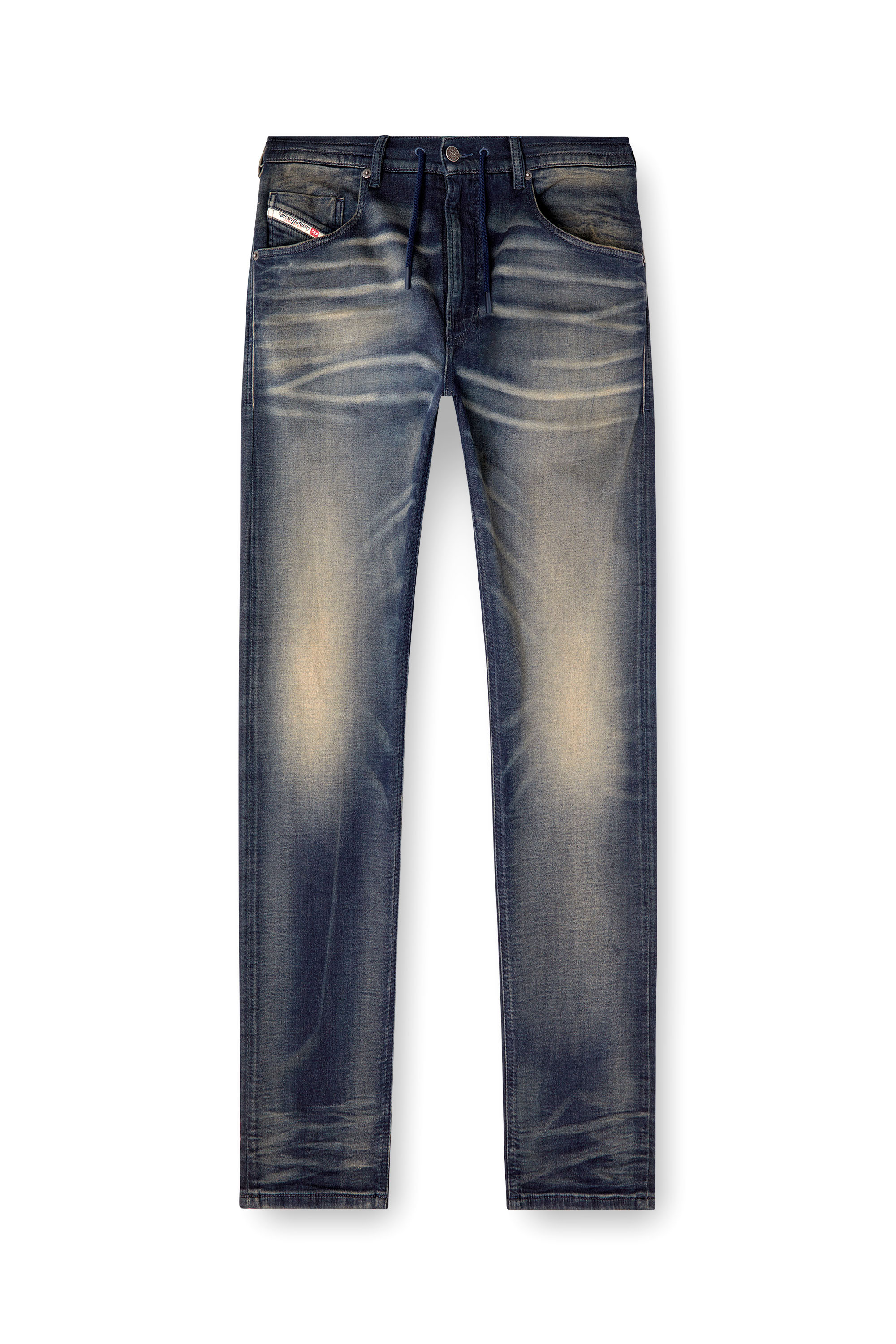 Diesel - Regular 2030 D-Krooley Joggjeans® 068PM Hombre, Azul Oscuro - 3