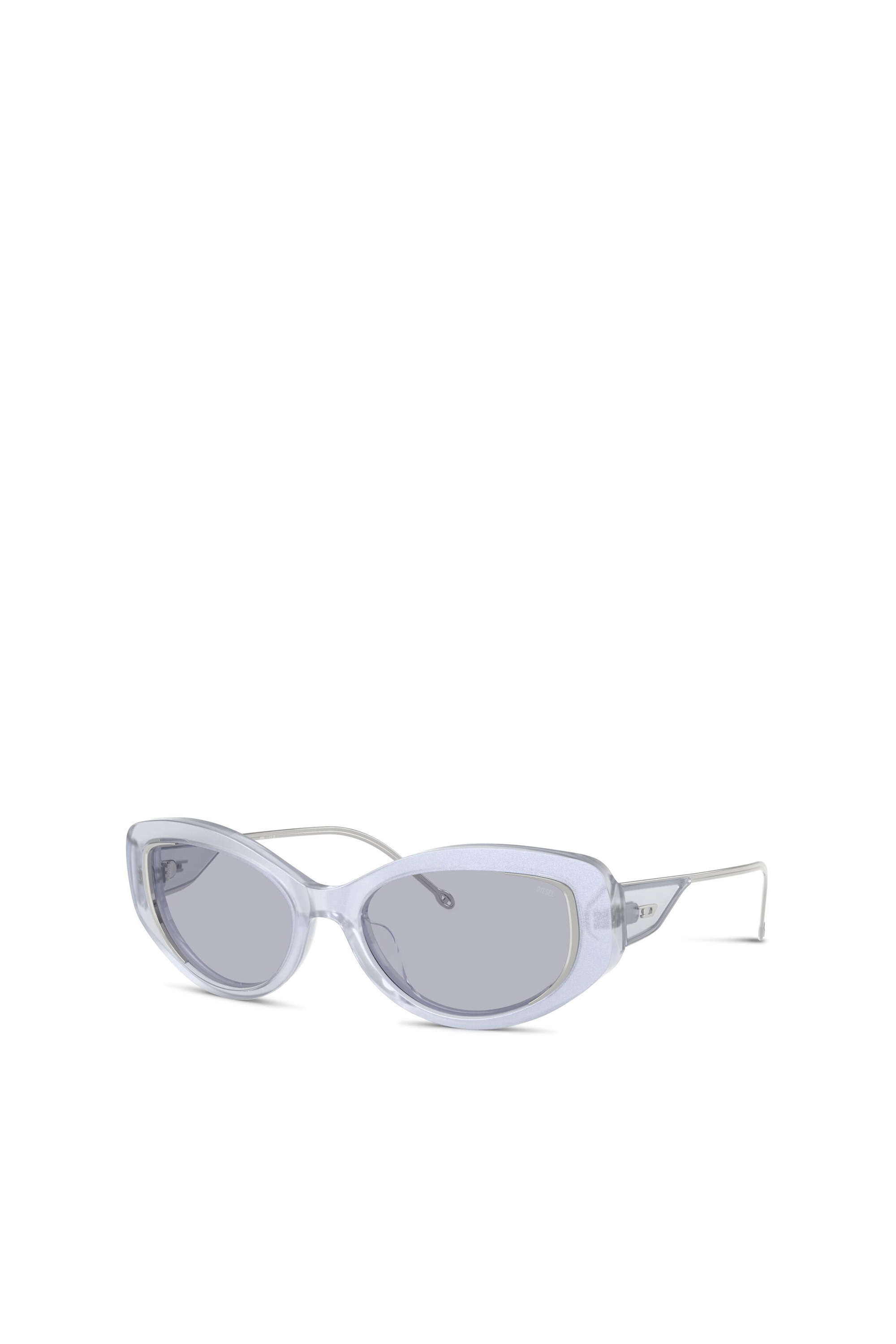 Diesel - 0DL2001 SIZE 54, Gafas modelo de ojo de gato Unisex in Morado - 4