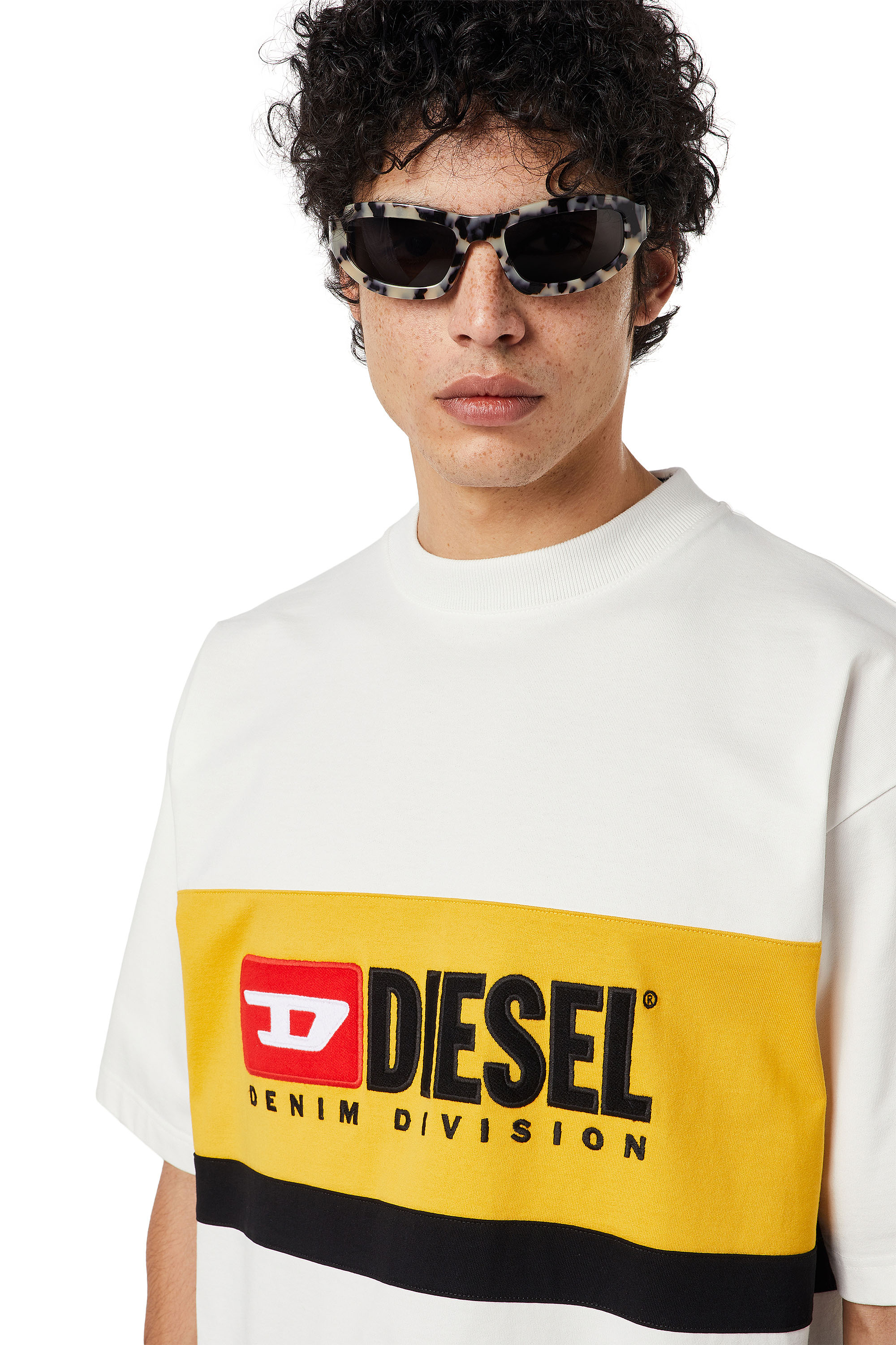 Diesel - T-STREAP-DIVISION, Blanco - Image 4