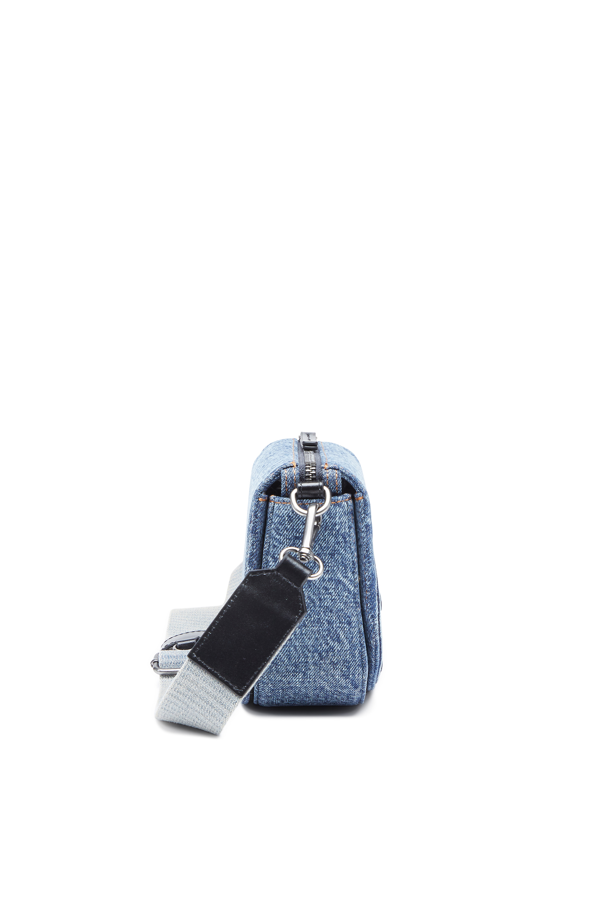 Diesel - 1DR CAMERA BAG, Unisex's Camera bag in solarised denim in Blue - 8