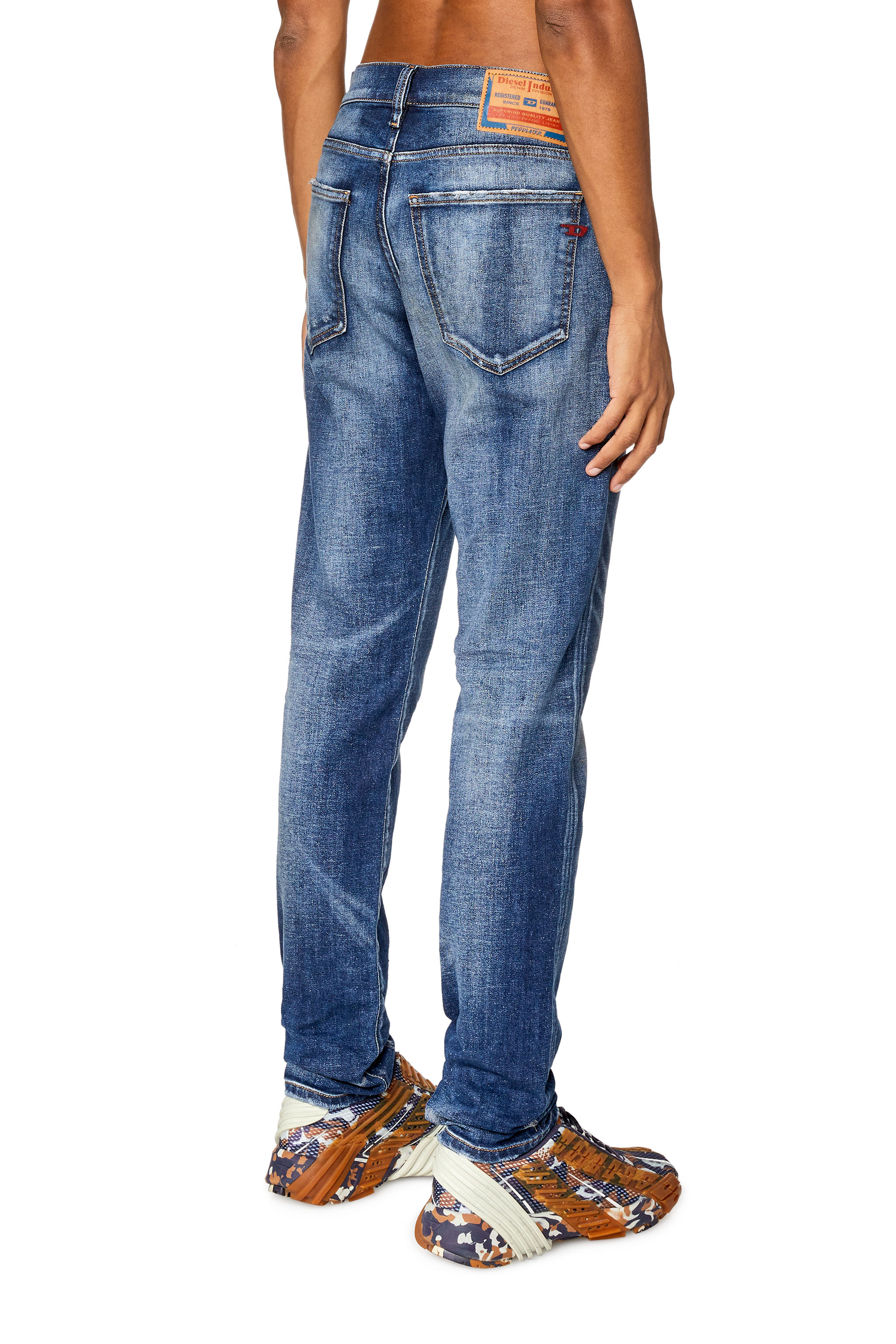 Diesel - Slim Jeans 2019 D-Strukt 09G89, Azul medio - Image 4