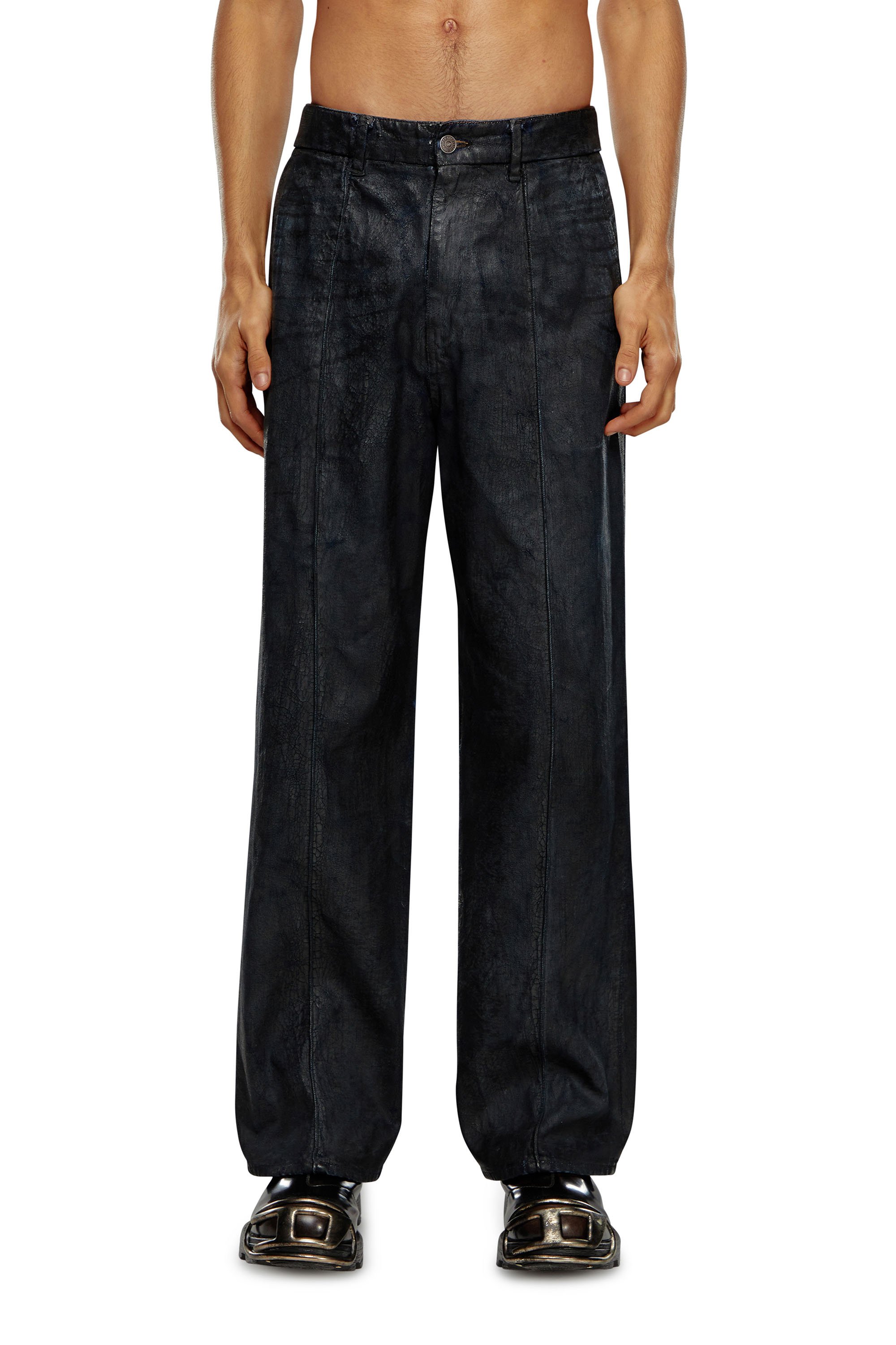 Diesel - Straight Jeans D-Chino-Work 0PGAZ, Negro - Image 1