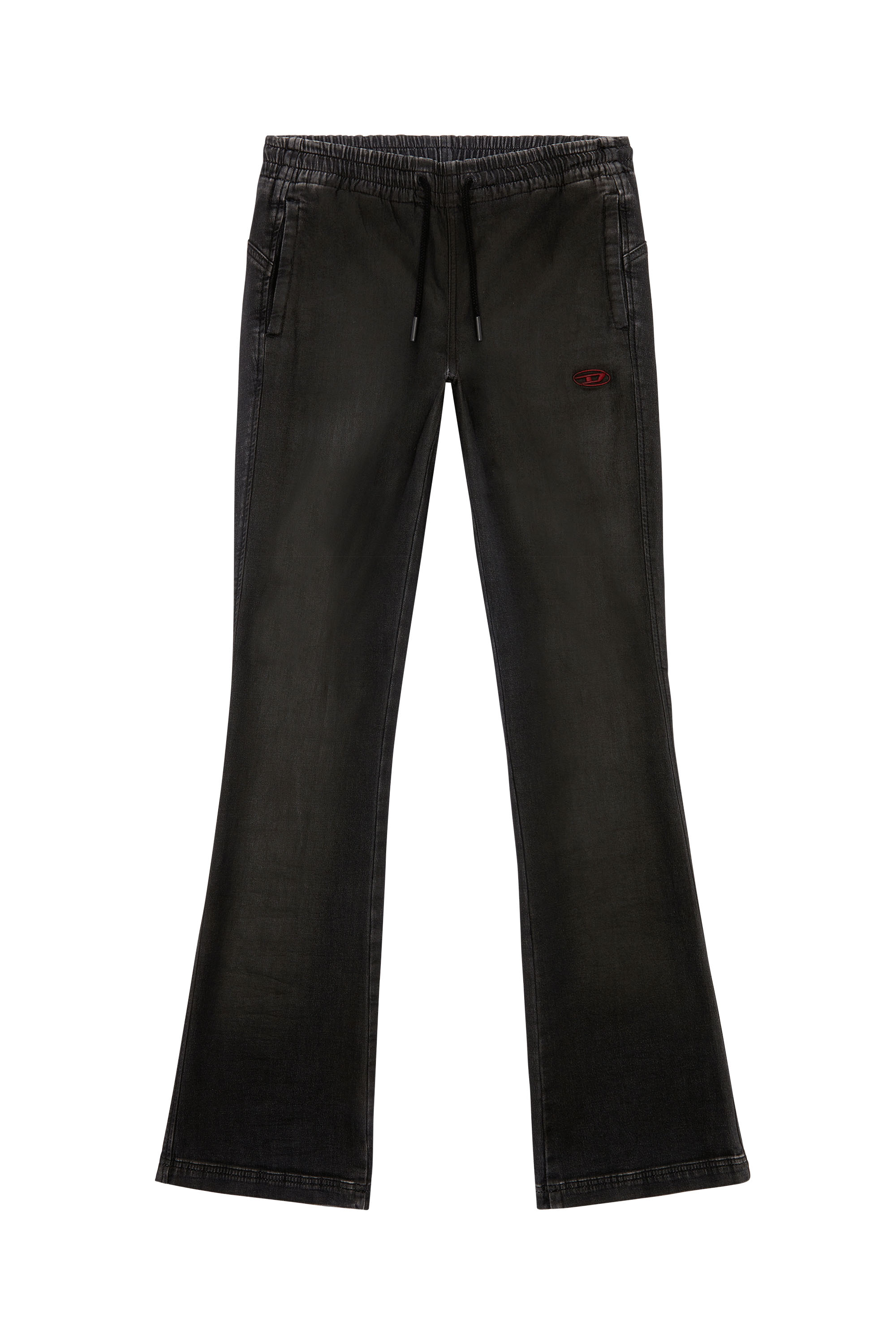 Diesel - Bootcut and Flare 2069 D-Ebbey Joggjeans® 068HU, Negro/Gris oscuro - Image 5