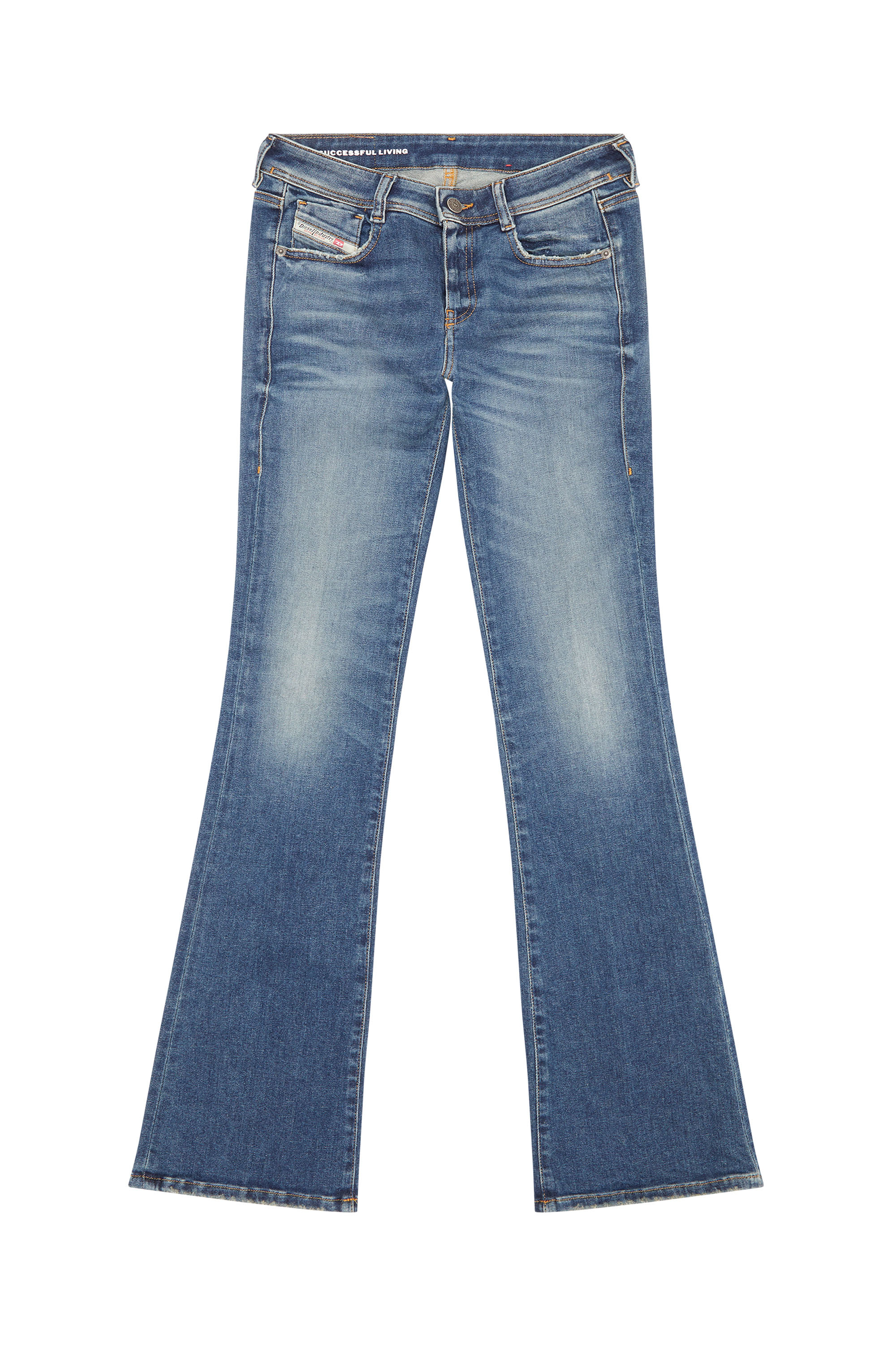 Diesel - Bootcut and Flare Jeans 1969 D-Ebbey 09G71, Azul Oscuro - Image 5