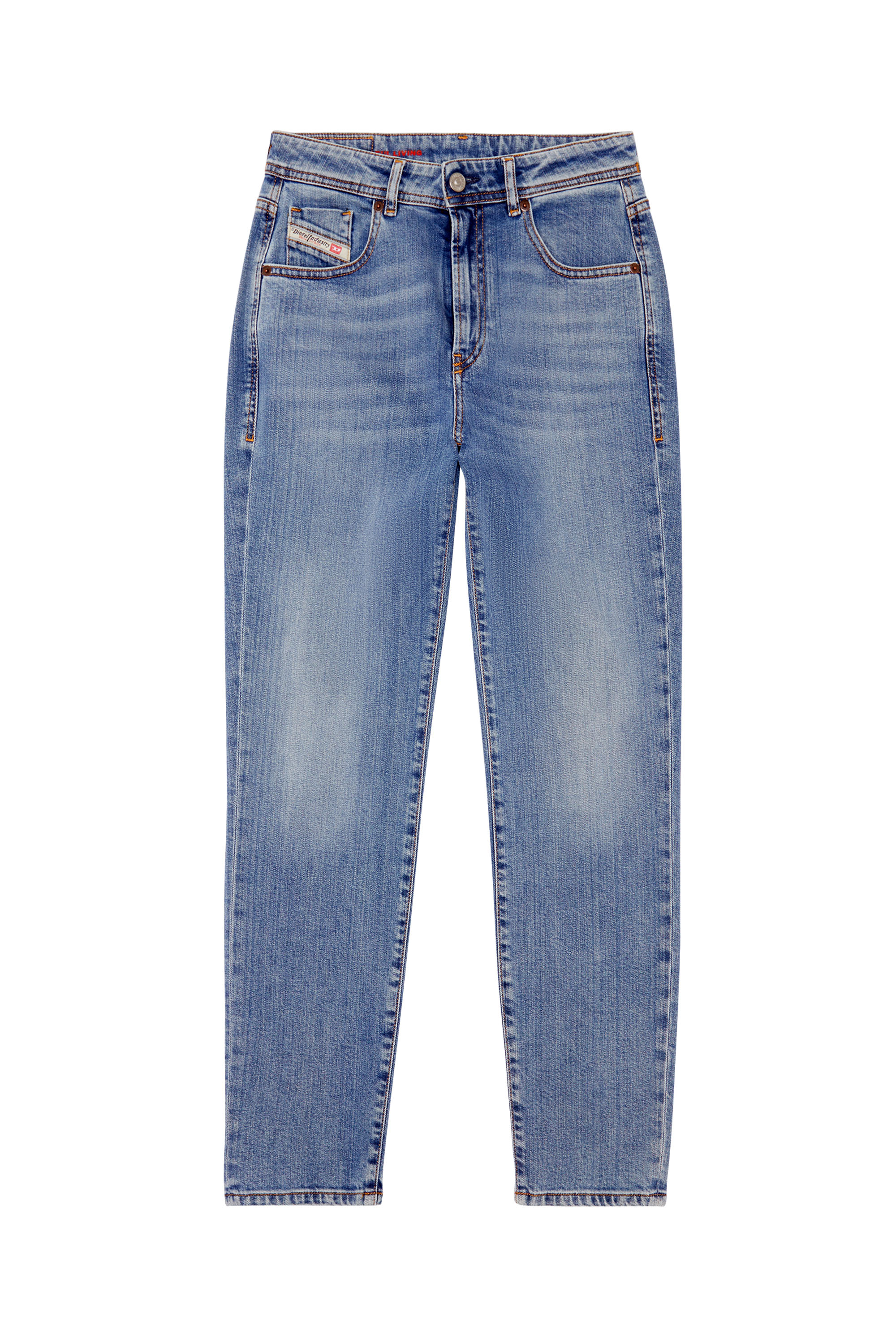 Diesel - 2004 09C12 Tapered Jeans, Azul Claro - Image 6