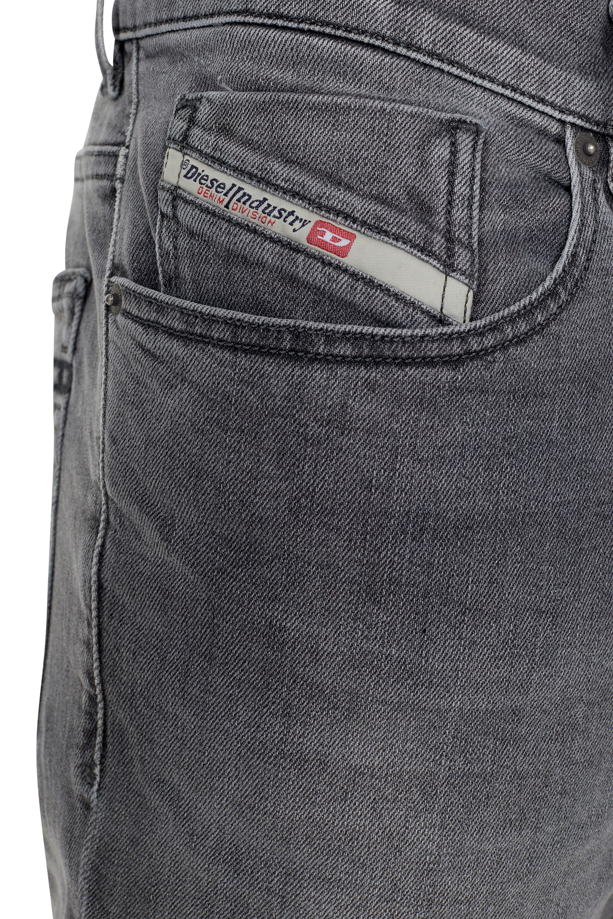 Diesel - Tapered Jeans 2005 D-Fining 09D50, Black/Dark grey - Image 3