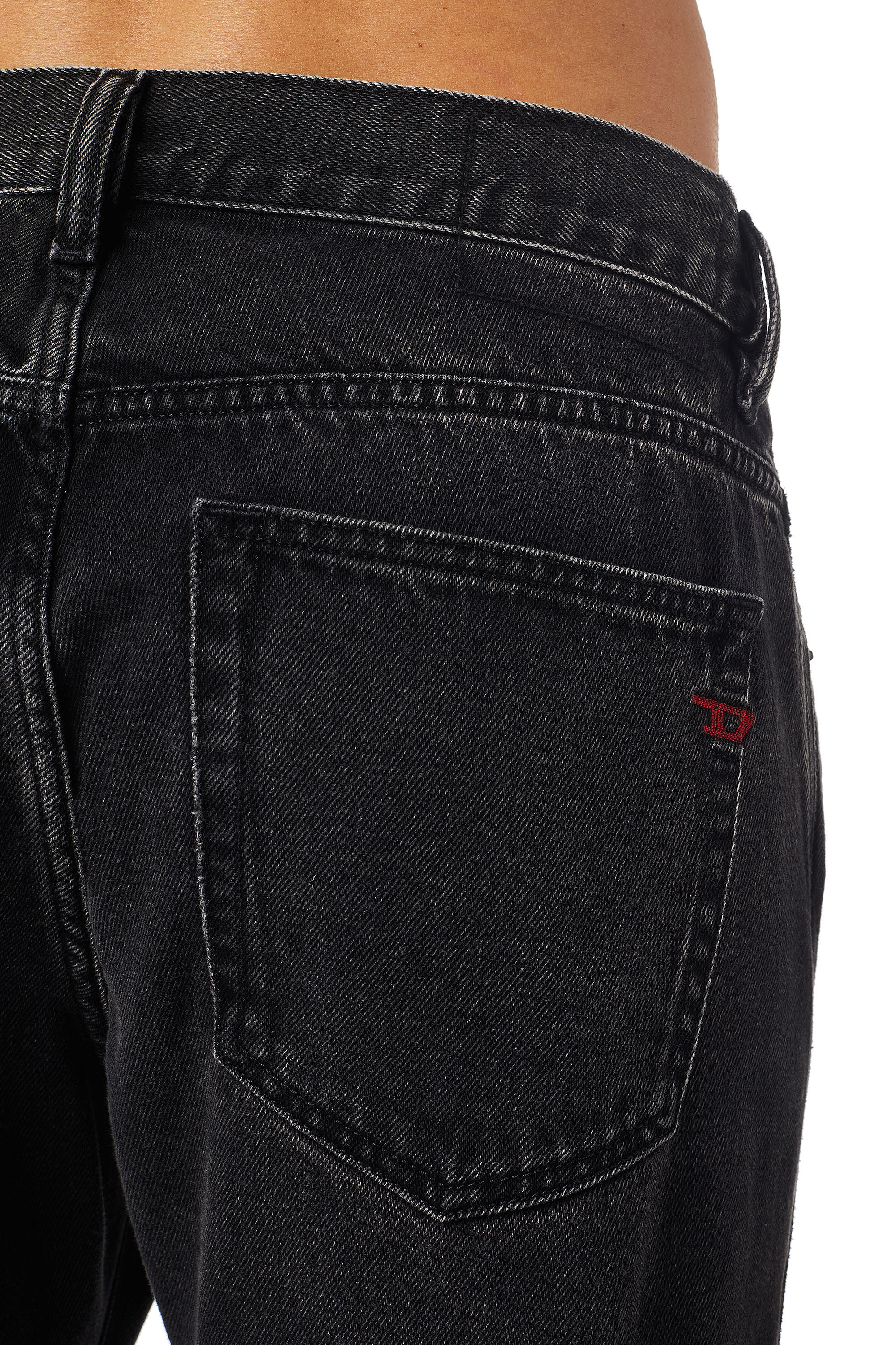 Diesel - Straight Jeans 2020 D-Viker 09B88, Black/Dark grey - Image 4
