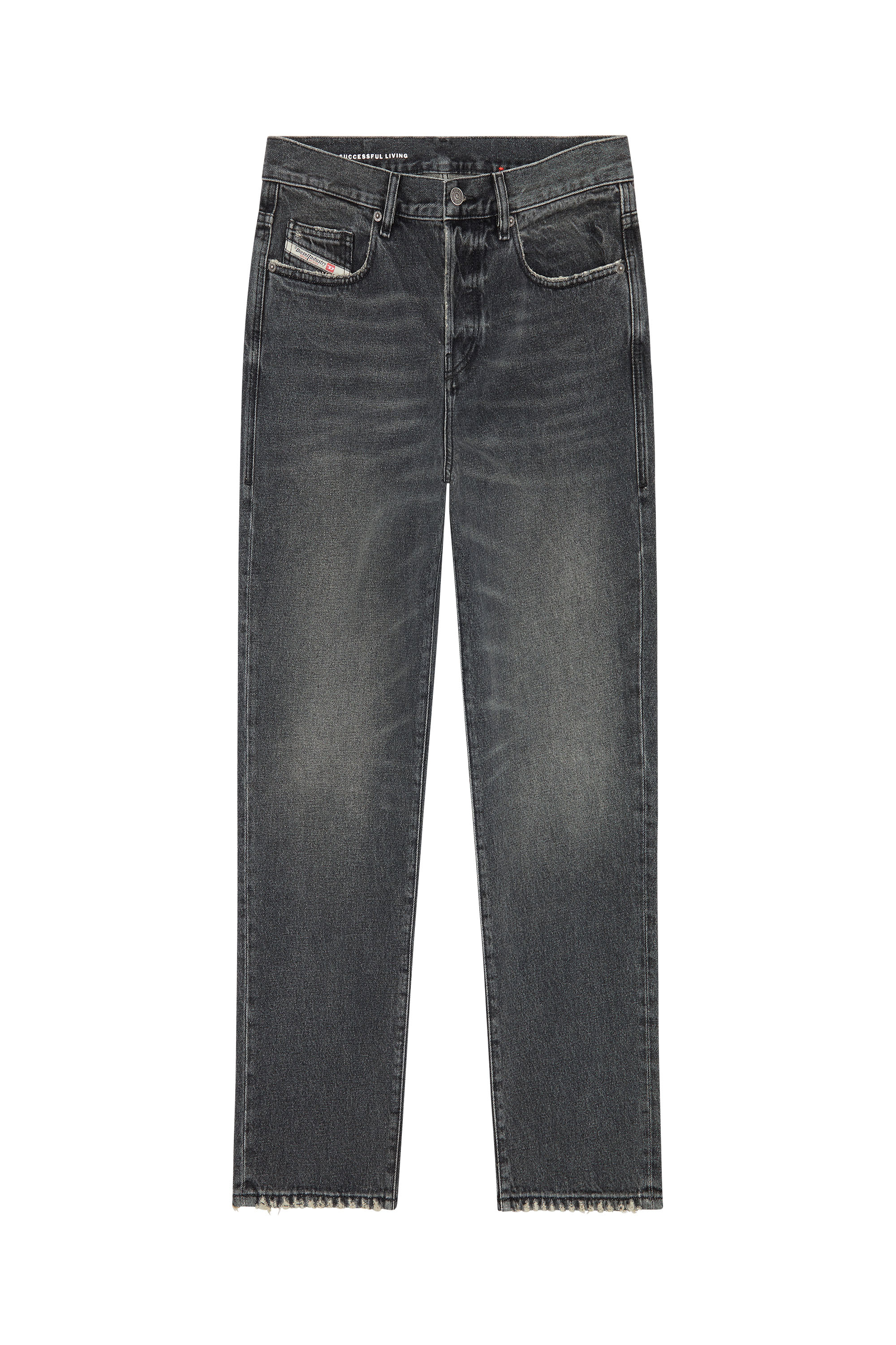 Diesel - Straight Jeans 2020 D-Viker 007K8, Black/Dark grey - Image 5