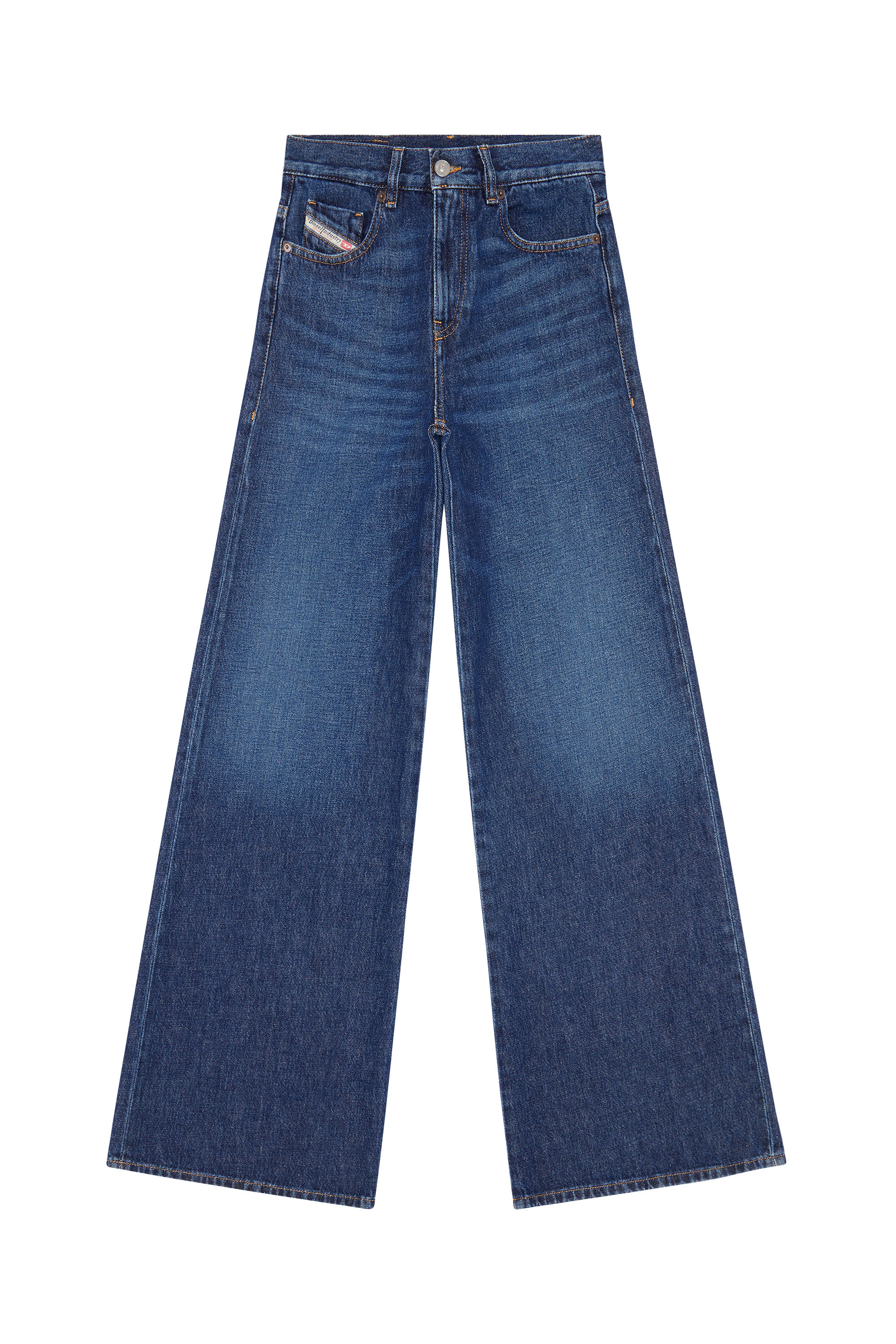 Diesel - Bootcut and Flare Jeans 1978 D-Akemi 09C03, Azul Oscuro - Image 6