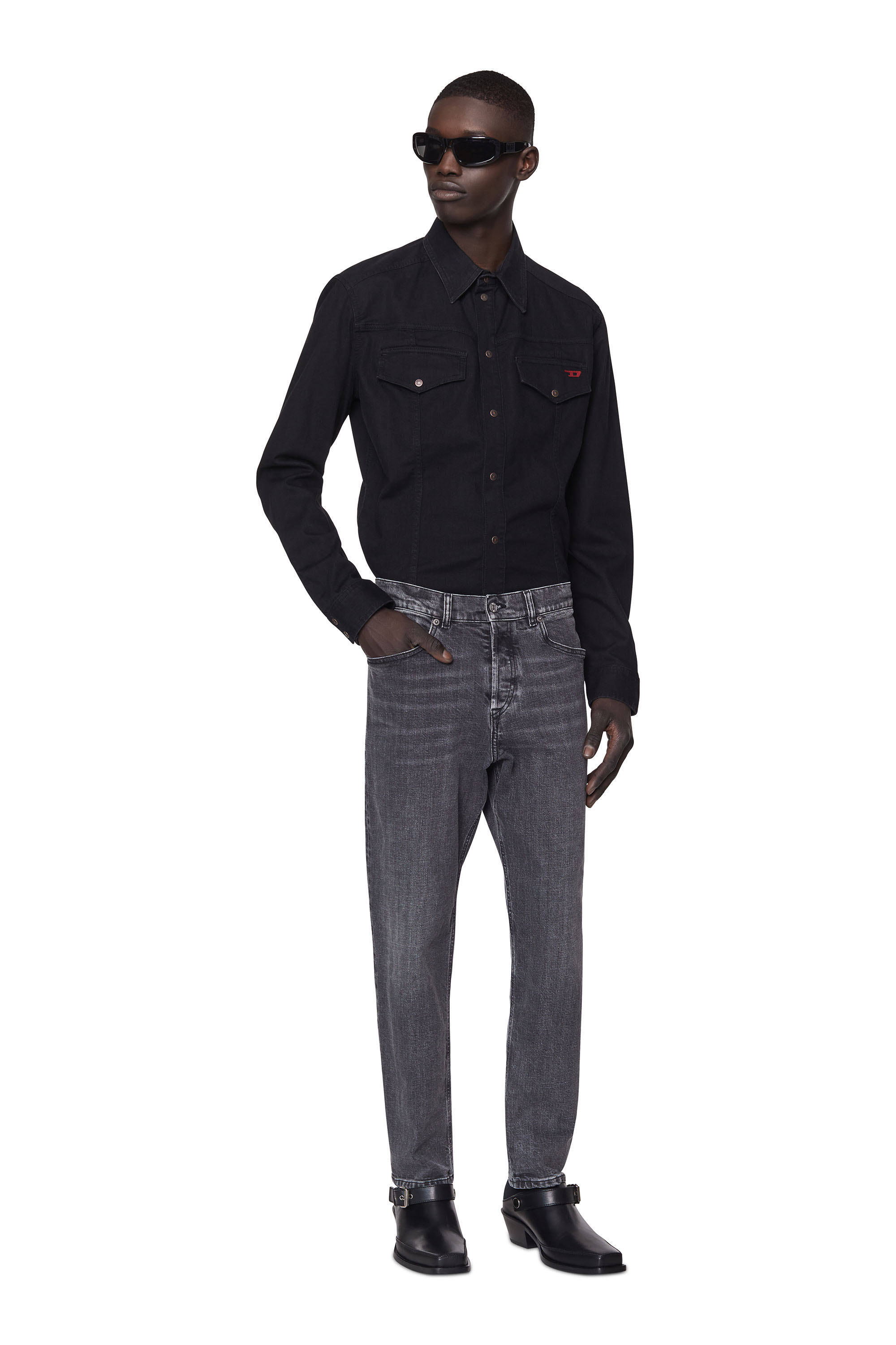 Diesel - 2005 D-FINING 09C47 Tapered Jeans,  - Image 5