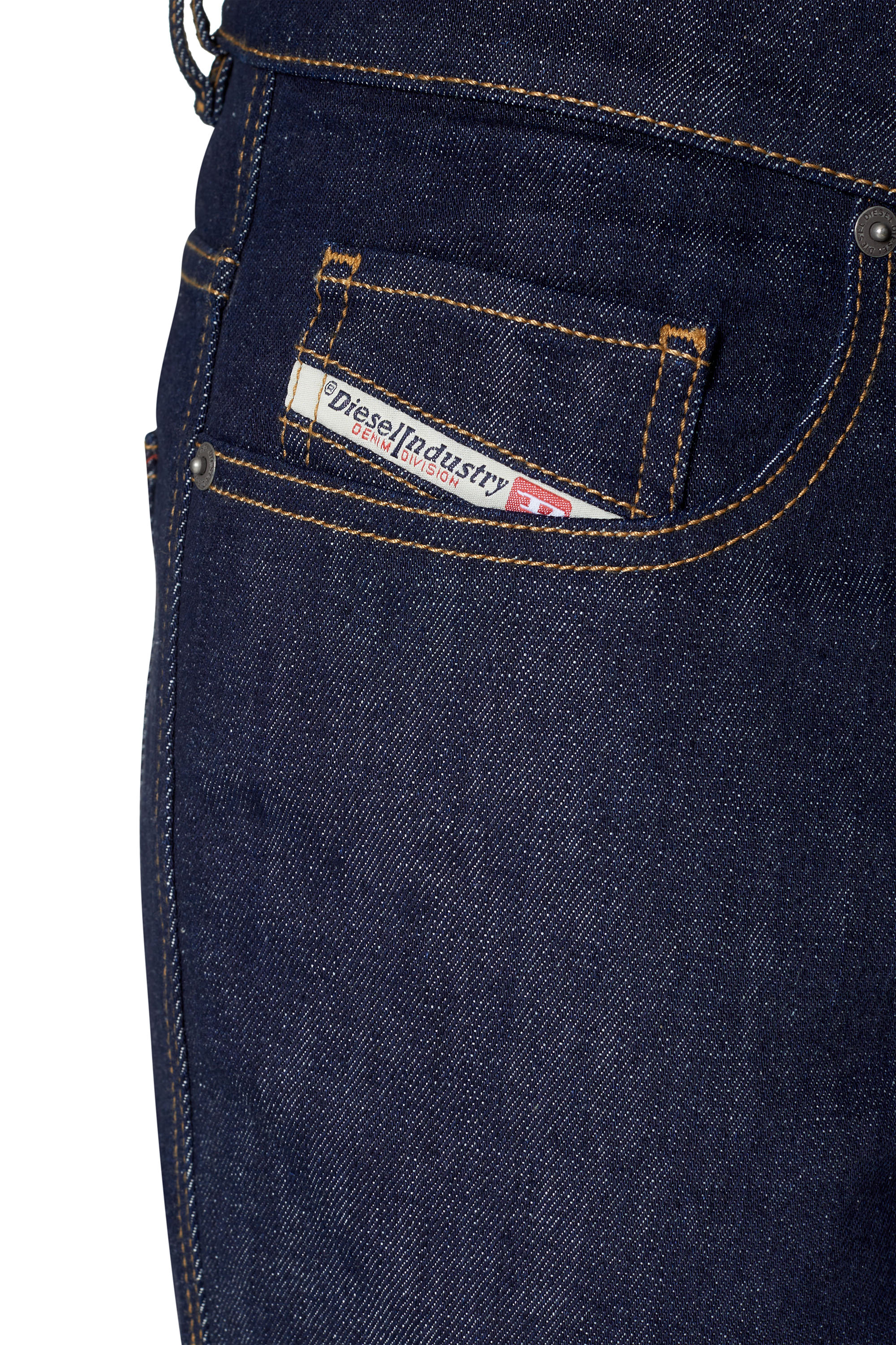 Diesel - 2021 Z9B89 Bootcut Jeans, Azul Oscuro - Image 3