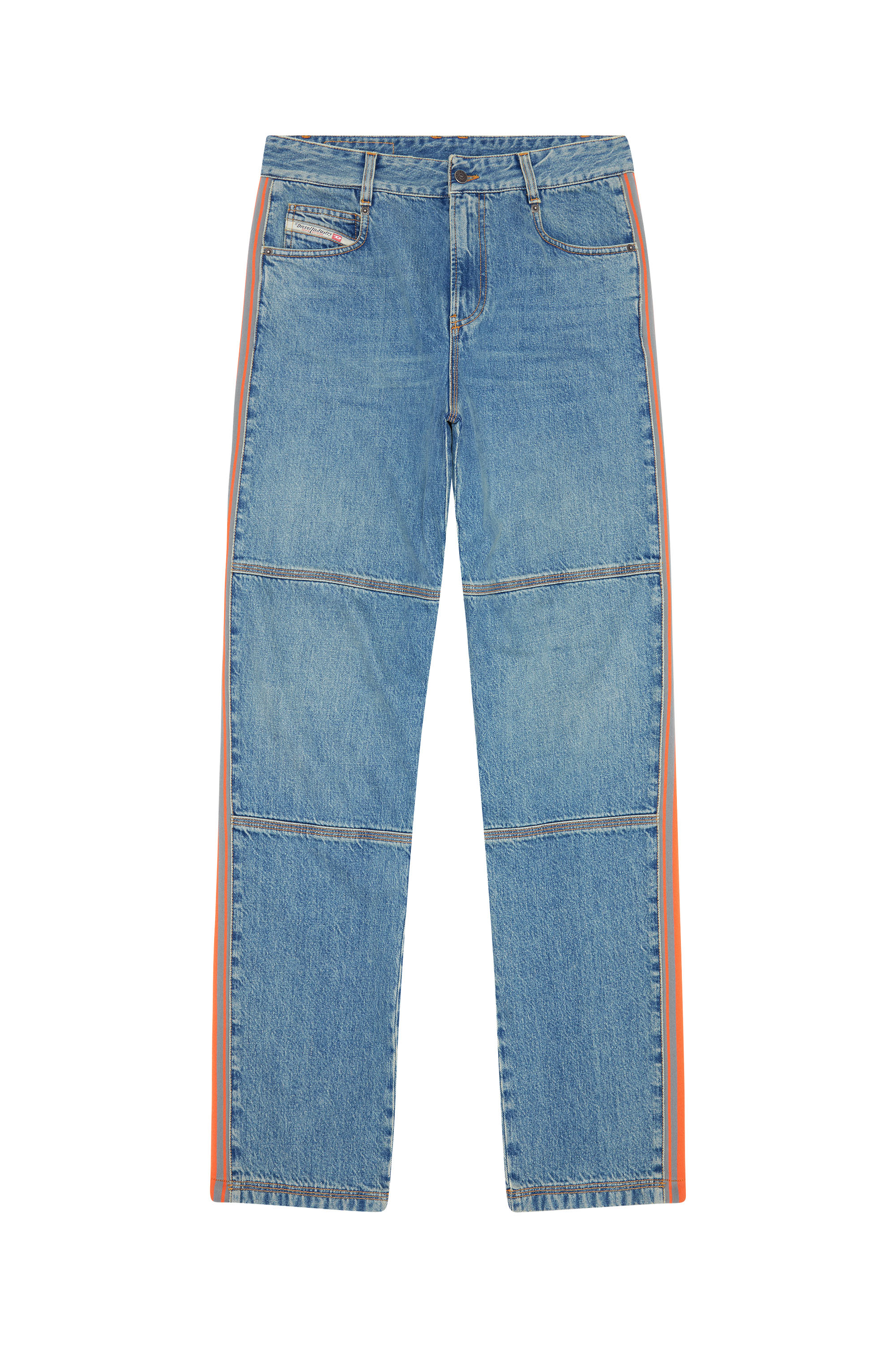 Diesel - D-Arbus 0EIAW Straight Jeans, Azul medio - Image 6