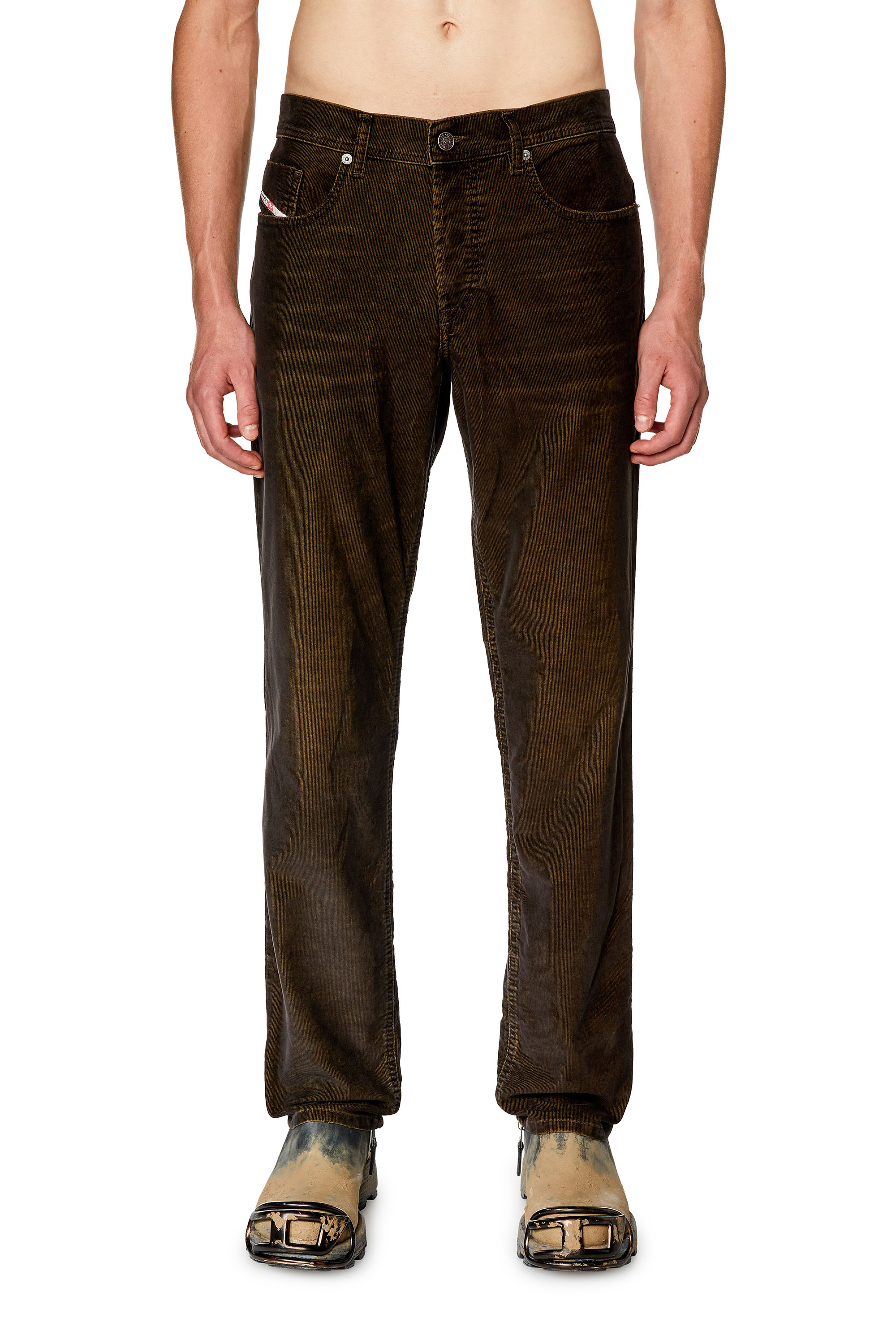 Diesel - Tapered Jeans 2023 D-Finitive 003GJ, Verde Oscuro - Image 1