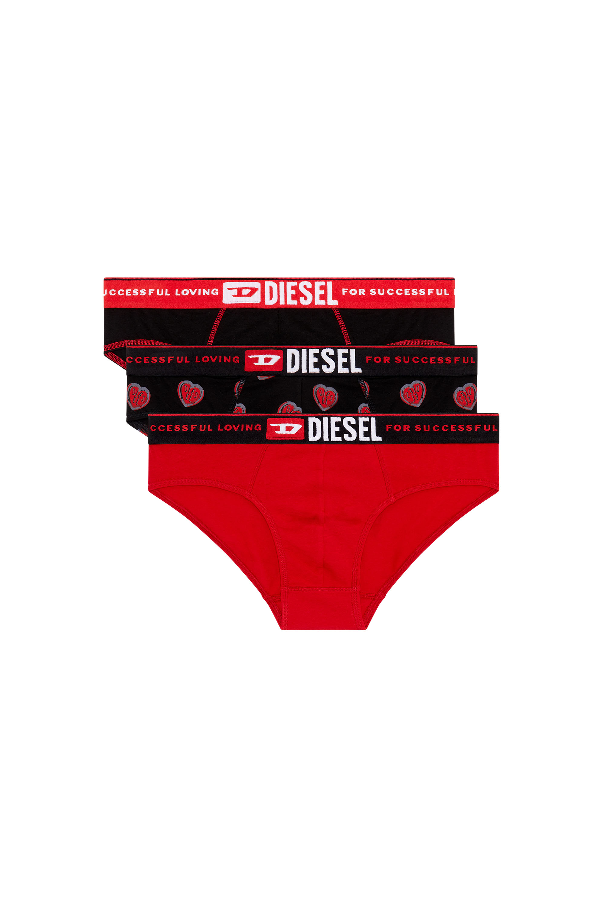 Diesel - UMBR-ANDRETHREEPACK, Rojo/Negro - Image 1