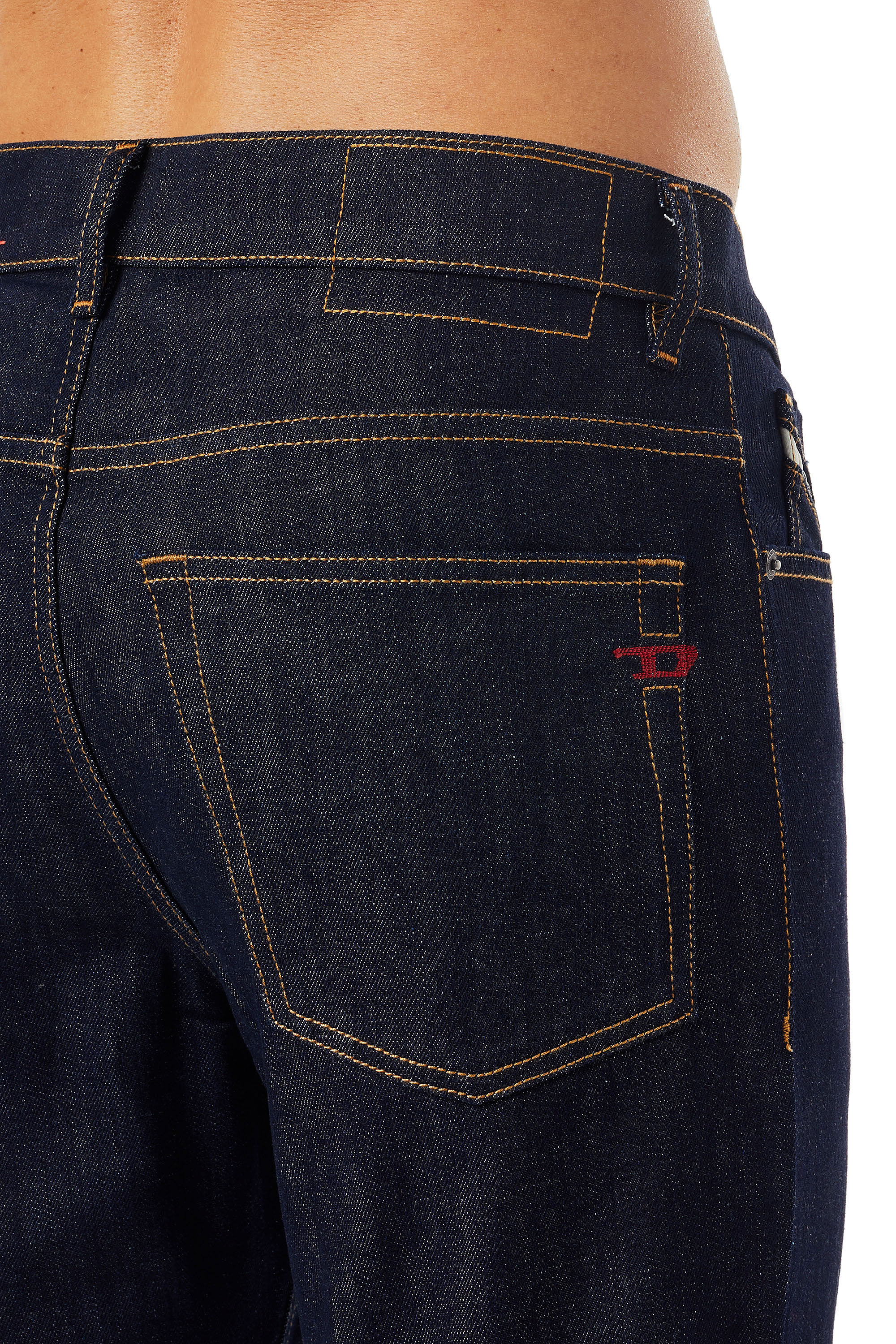 Diesel - 2005 D-FINING Z9B89 Tapered Jeans, Azul Oscuro - Image 4