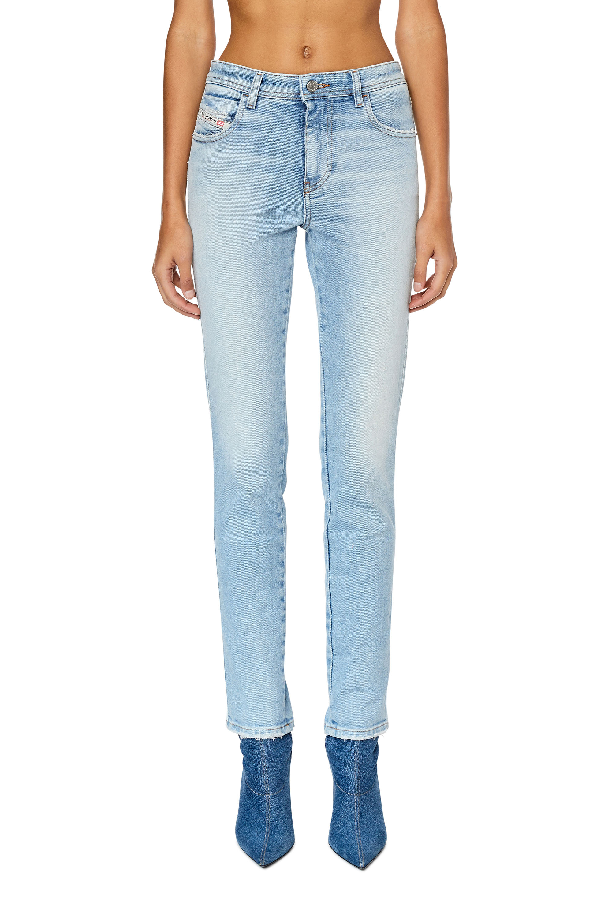 Diesel - Skinny Jeans 2015 Babhila 09E90, Azul Claro - Image 2